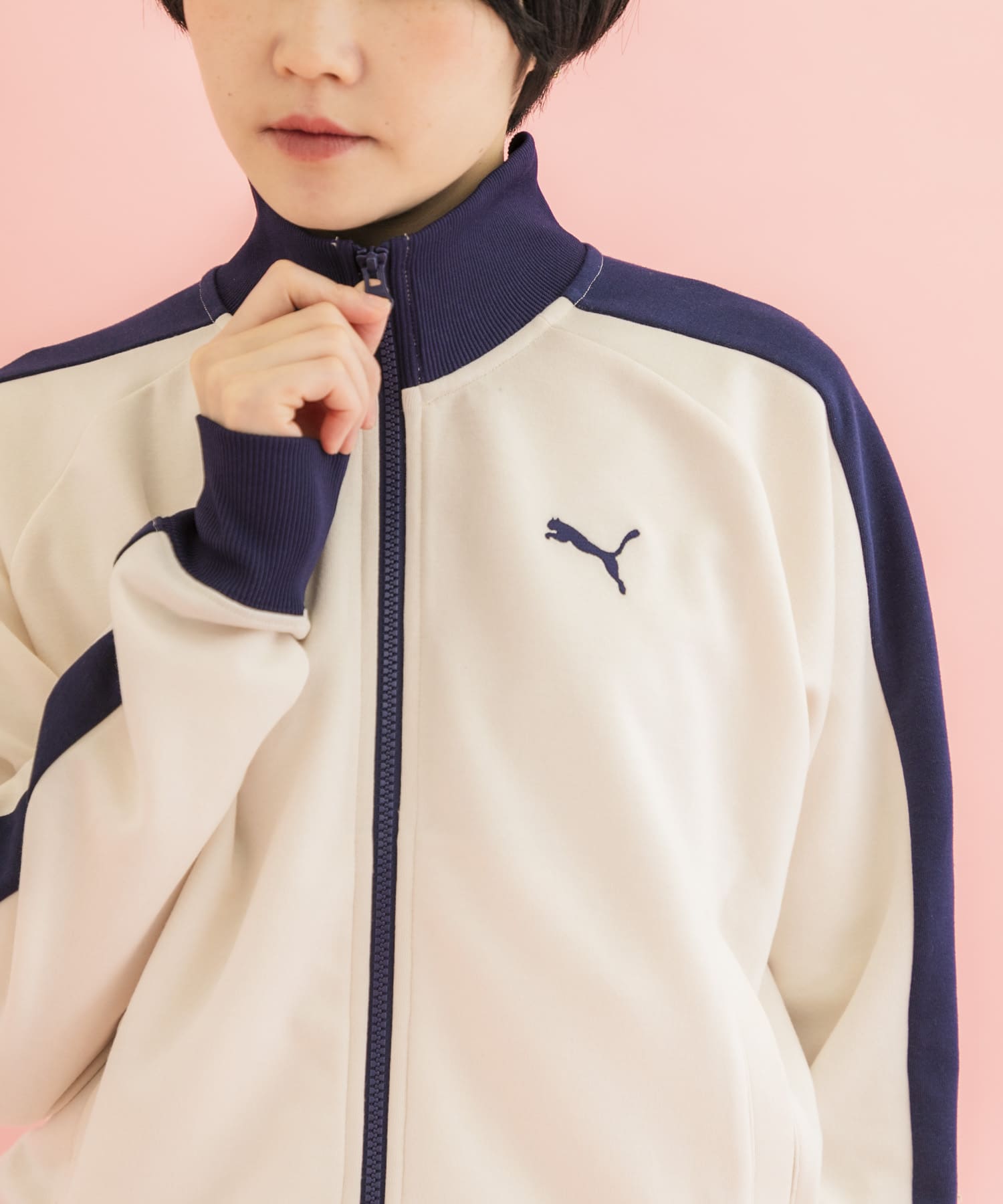 別注』PUMA×DOORS T7 TRACK JACKET(M IVO×NVY): アウター｜URBAN