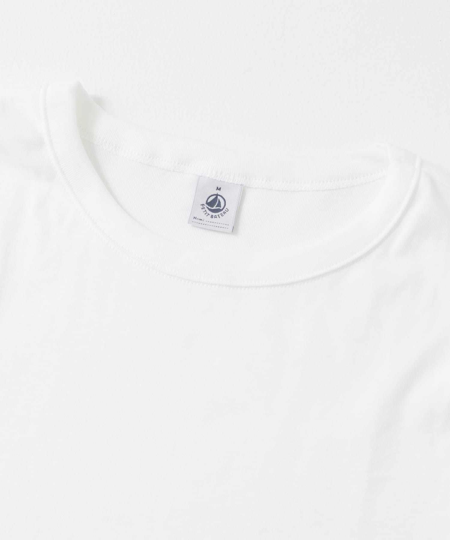 PETIT BATEAU　長袖ML COL ROND ecume M
