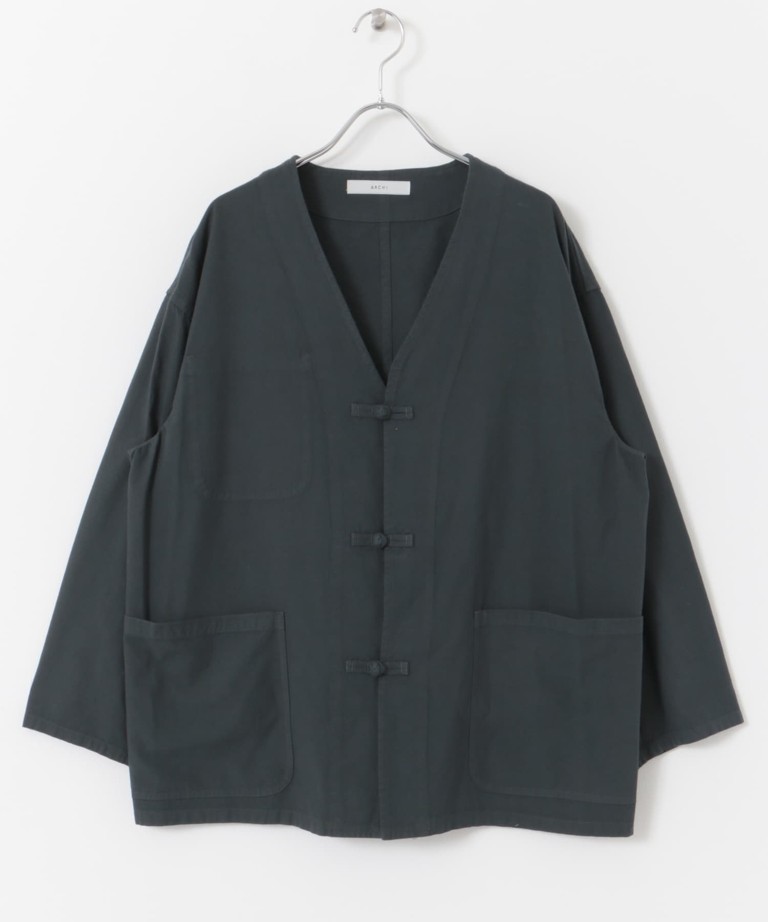 ARCHI　CHINOISERIE JACKET CHARCOAL S