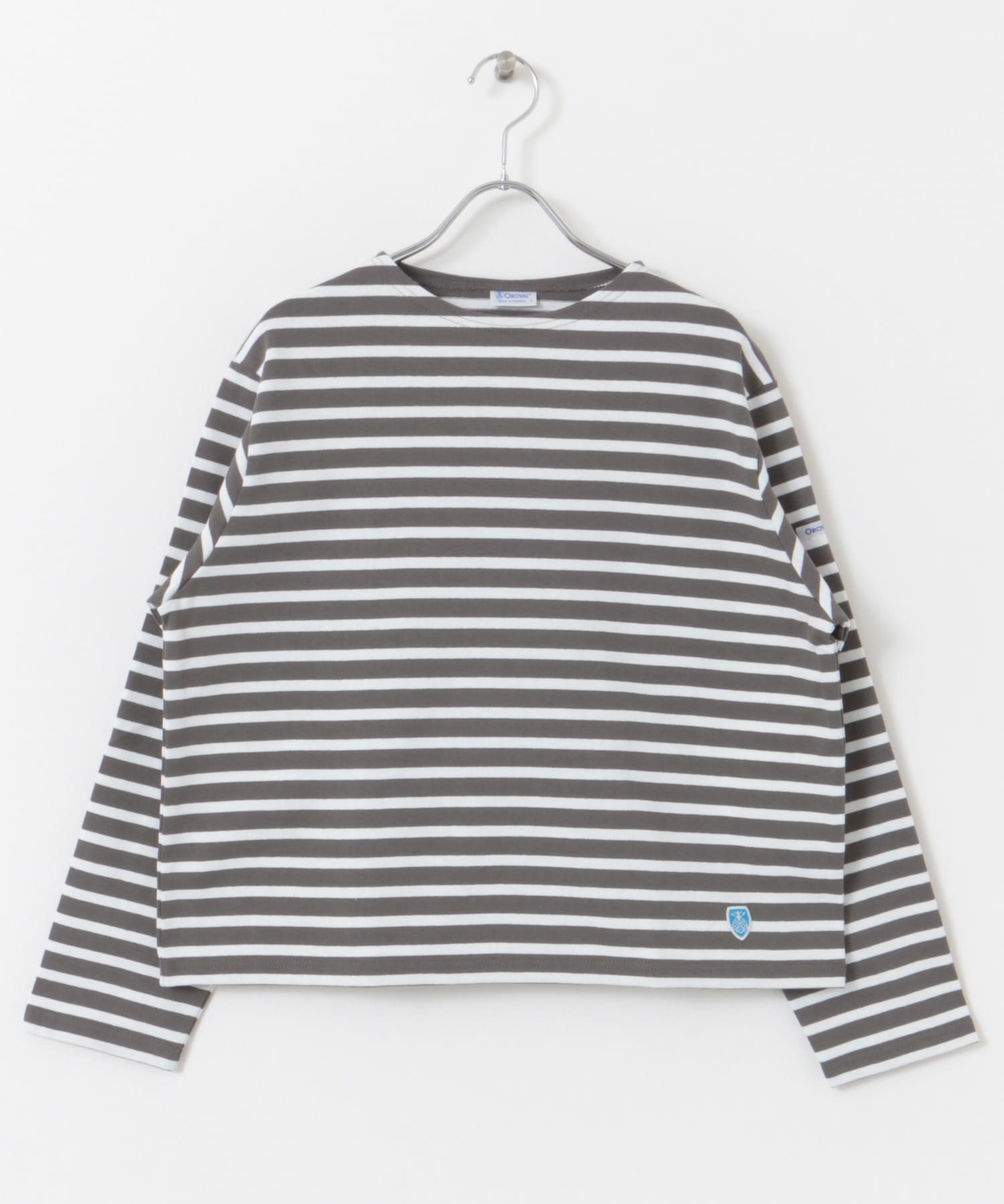 ORCIVAL　CREW NECK LONG-SLEEVE PULLOVER AGATEWHITE 1