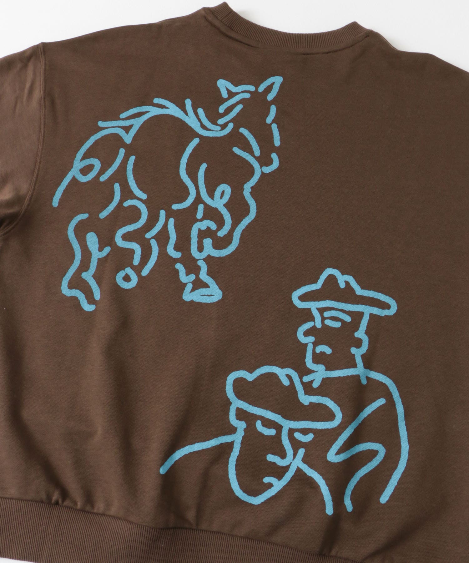 Common Noun　norahi クルーネックスウェット Brown M