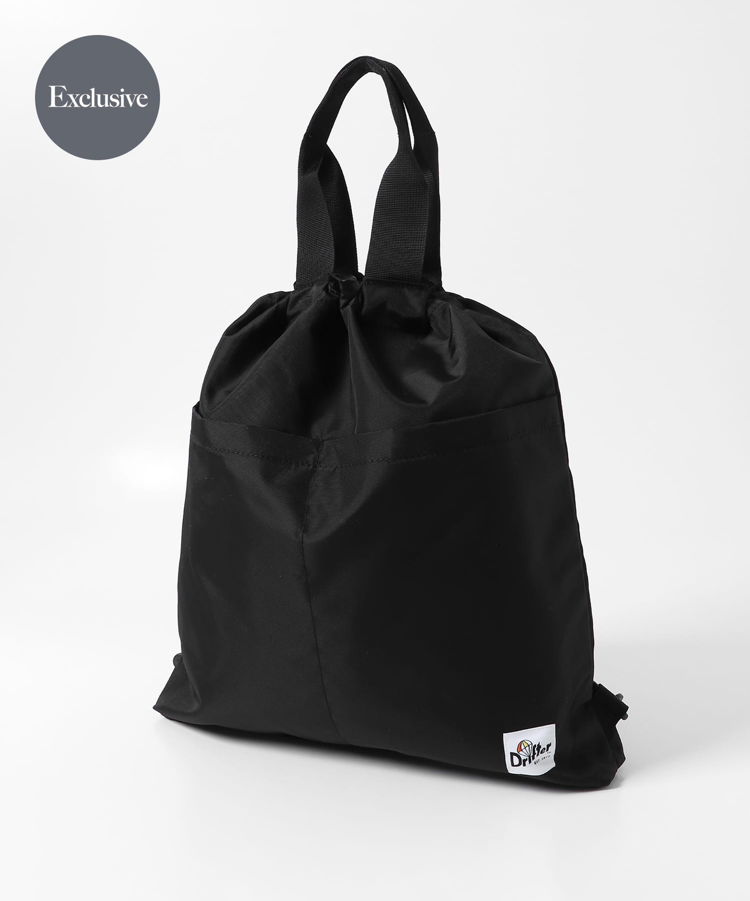 『別注』DRIFTER×DOORS　ナップサック BLACK one