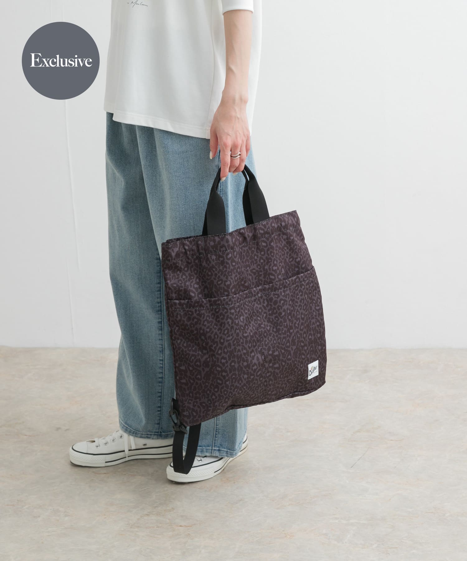 『別注』DRIFTER×DOORS　ナップサック BLACK LEO one