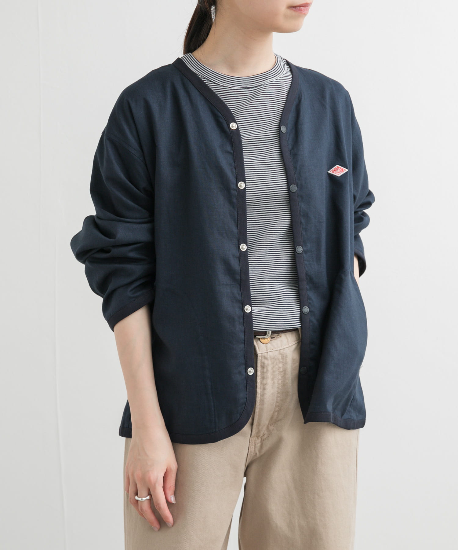 DANTON SHIRTS CARDIGAN(38 GREIGE): トップス｜URBAN RESEARCH公式