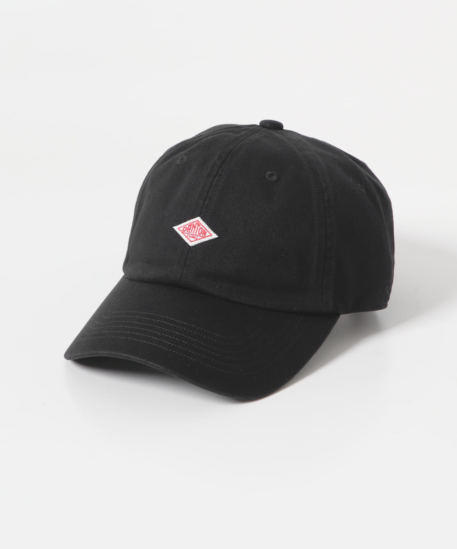DANTON　6PANEL CAP BLACK FREE