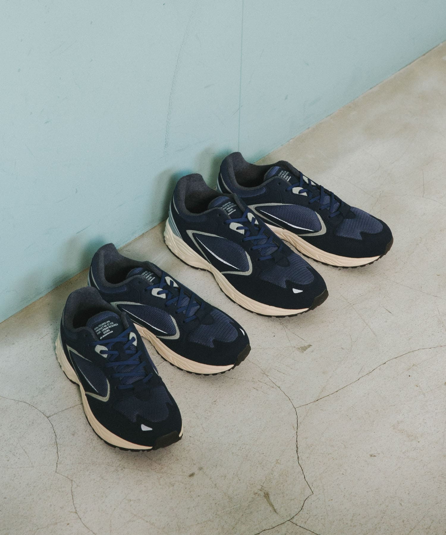 『別注』MOONSTAR×DOORS　STUDEN URD NVY 23