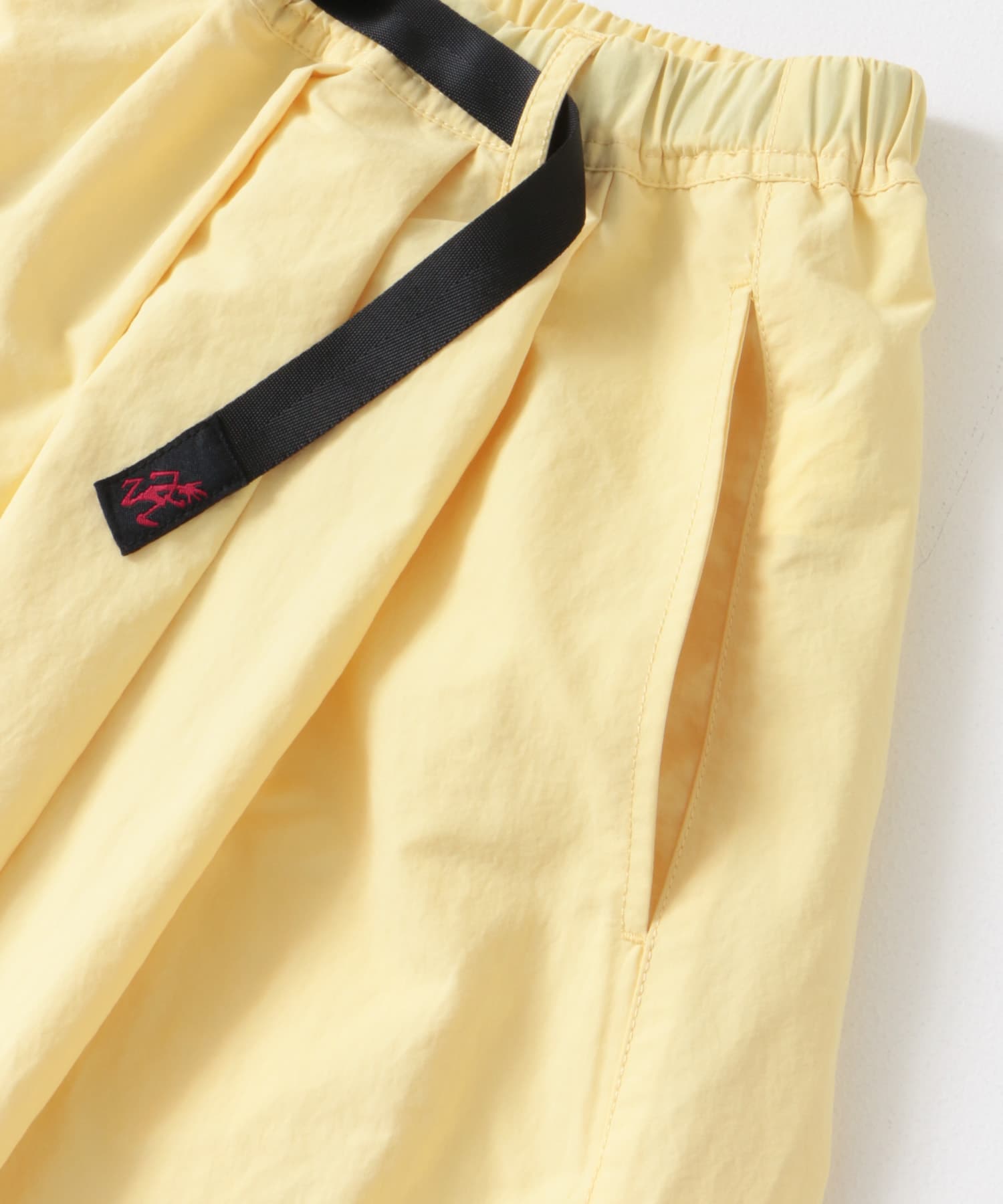 『別注』Gramicci　ナイロンロングスカート LEMON one