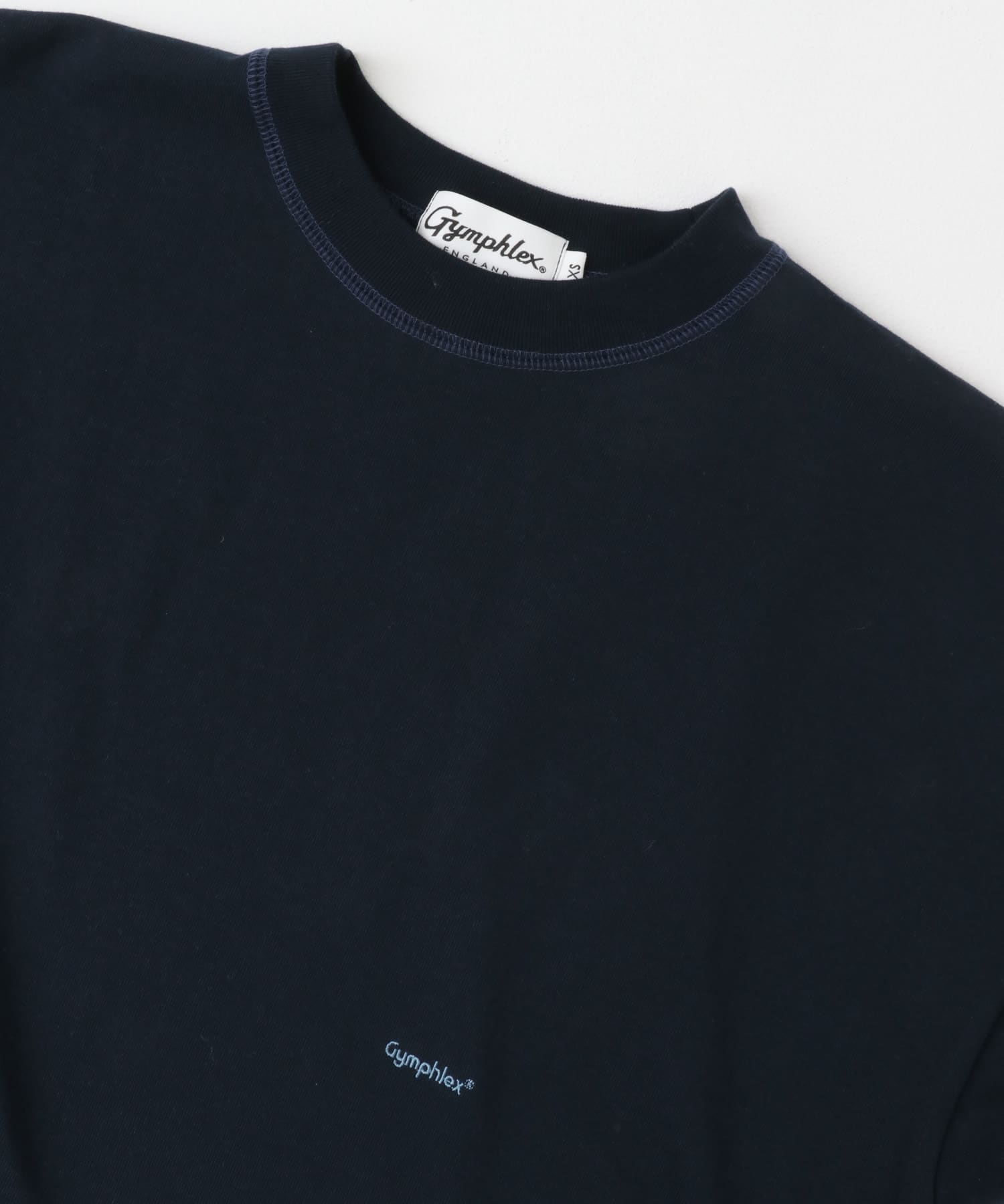 GYMPHLEX　CREW NECK LONG-SLEEVE T-SHIRTS NAVY XS