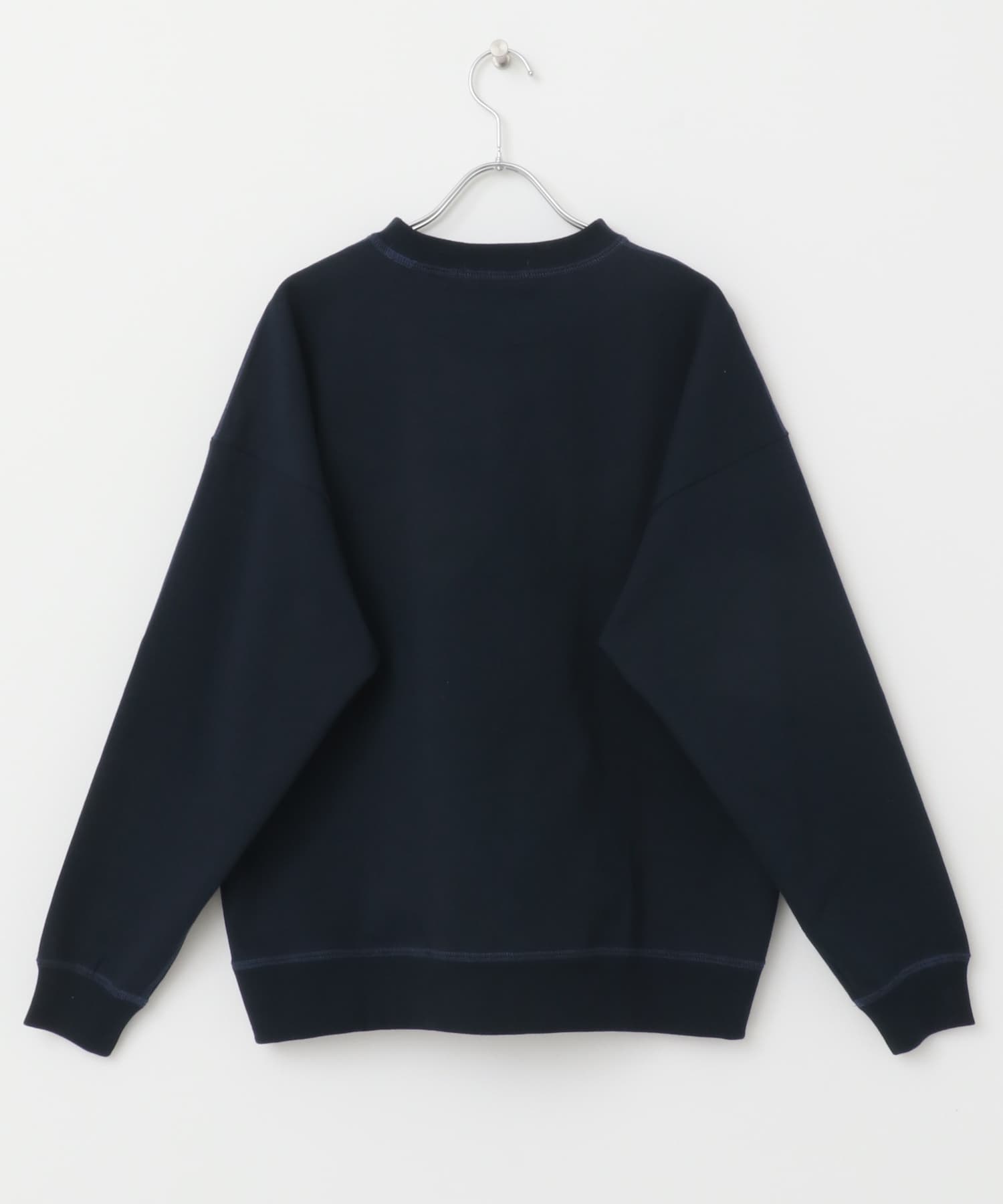 GYMPHLEX　CREW NECK LONG-SLEEVE T-SHIRTS NAVY XS