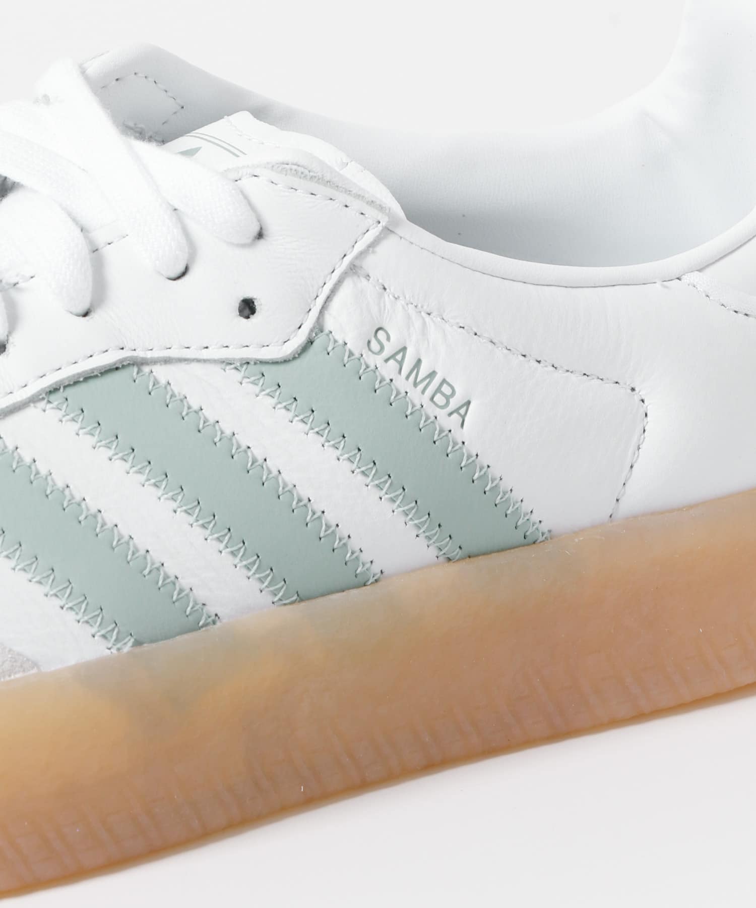 adidas　SAMBA W ワンダーブルー 23.5