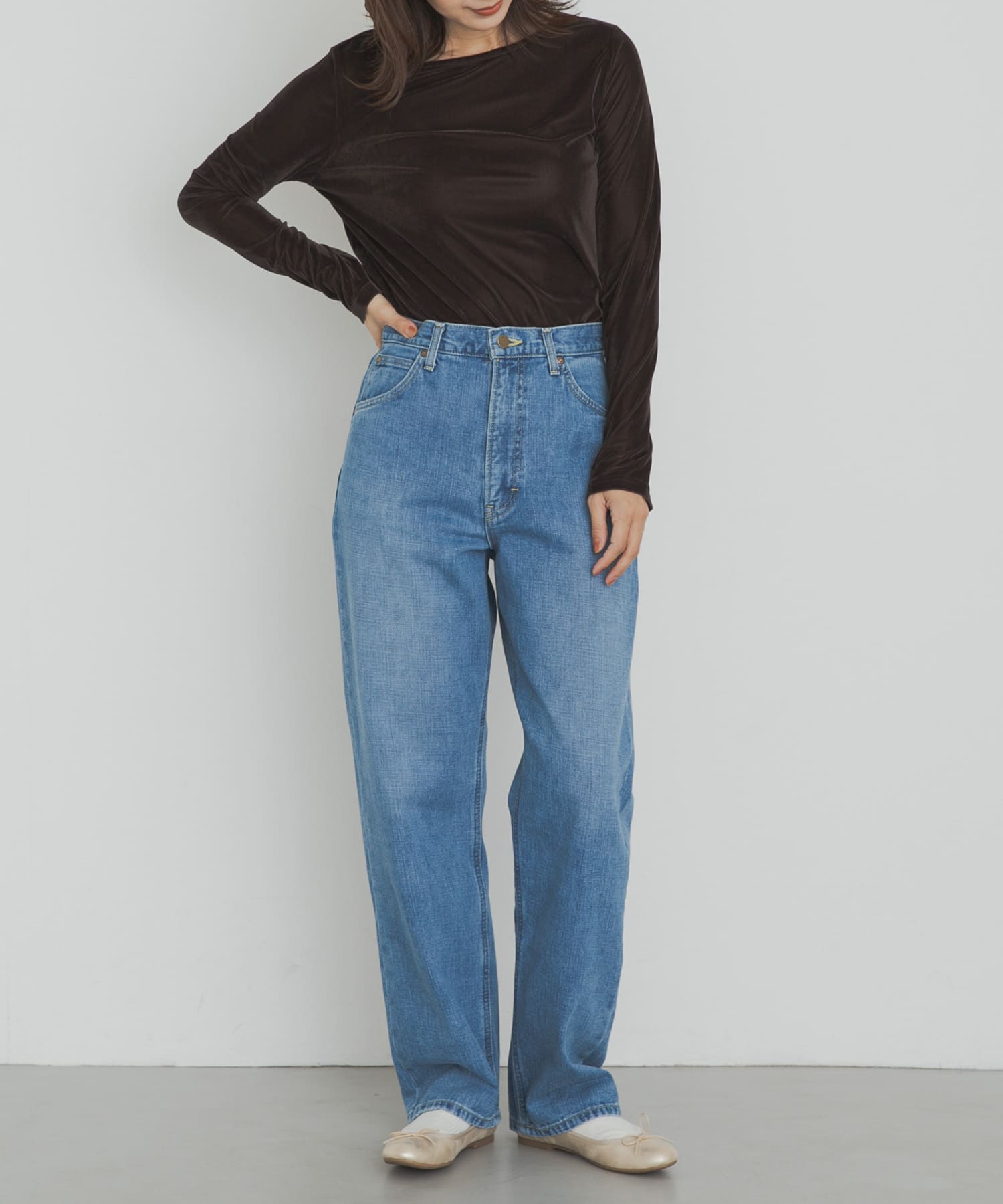 身長：168cm サイズ：L