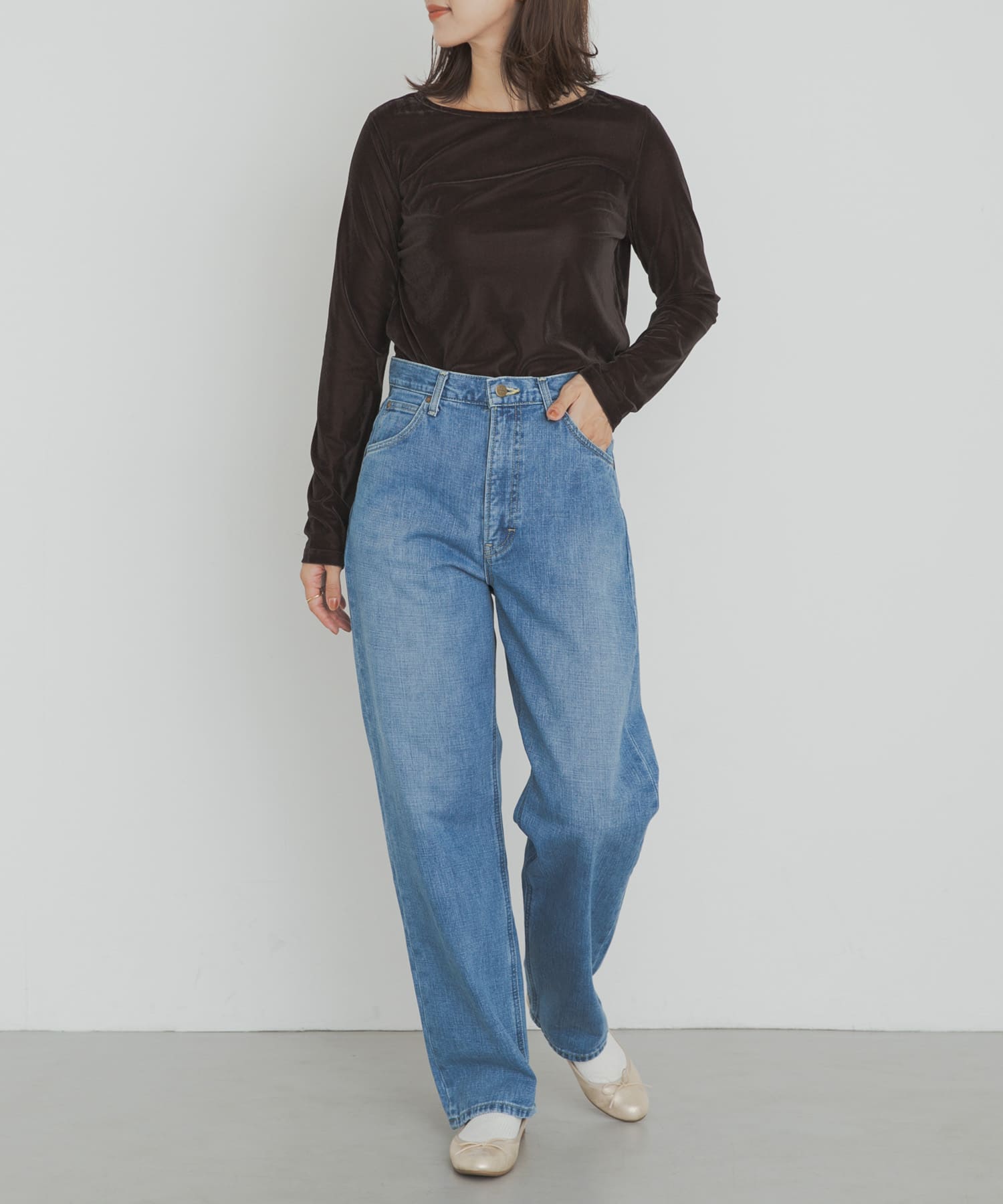 別注』Lee101×DOORS STRAIGHT PANTS(XS DARK USED): ボトム｜URBAN