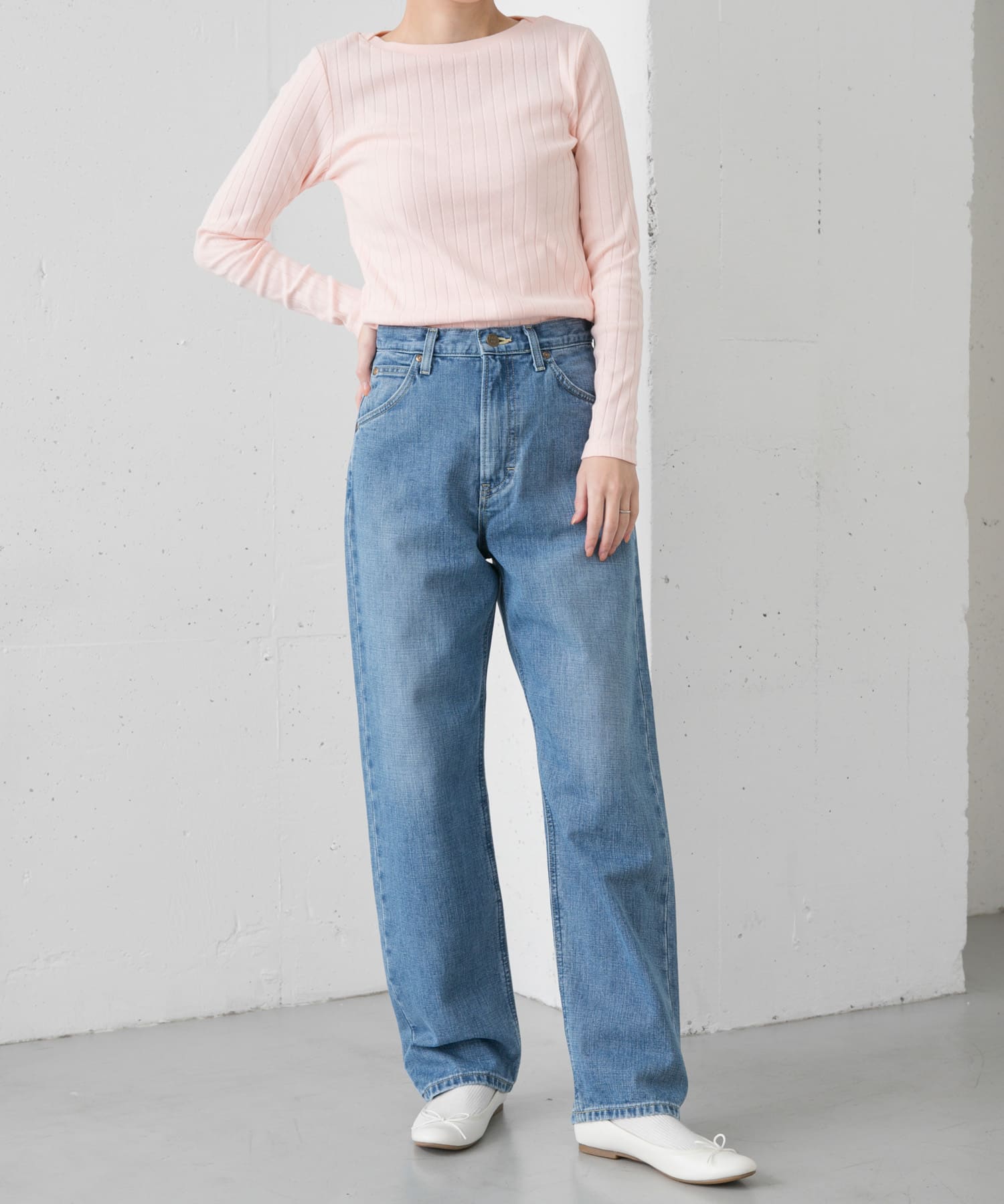 別注』Lee101×DOORS STRAIGHT PANTS(XS DARK USED): ボトム｜URBAN