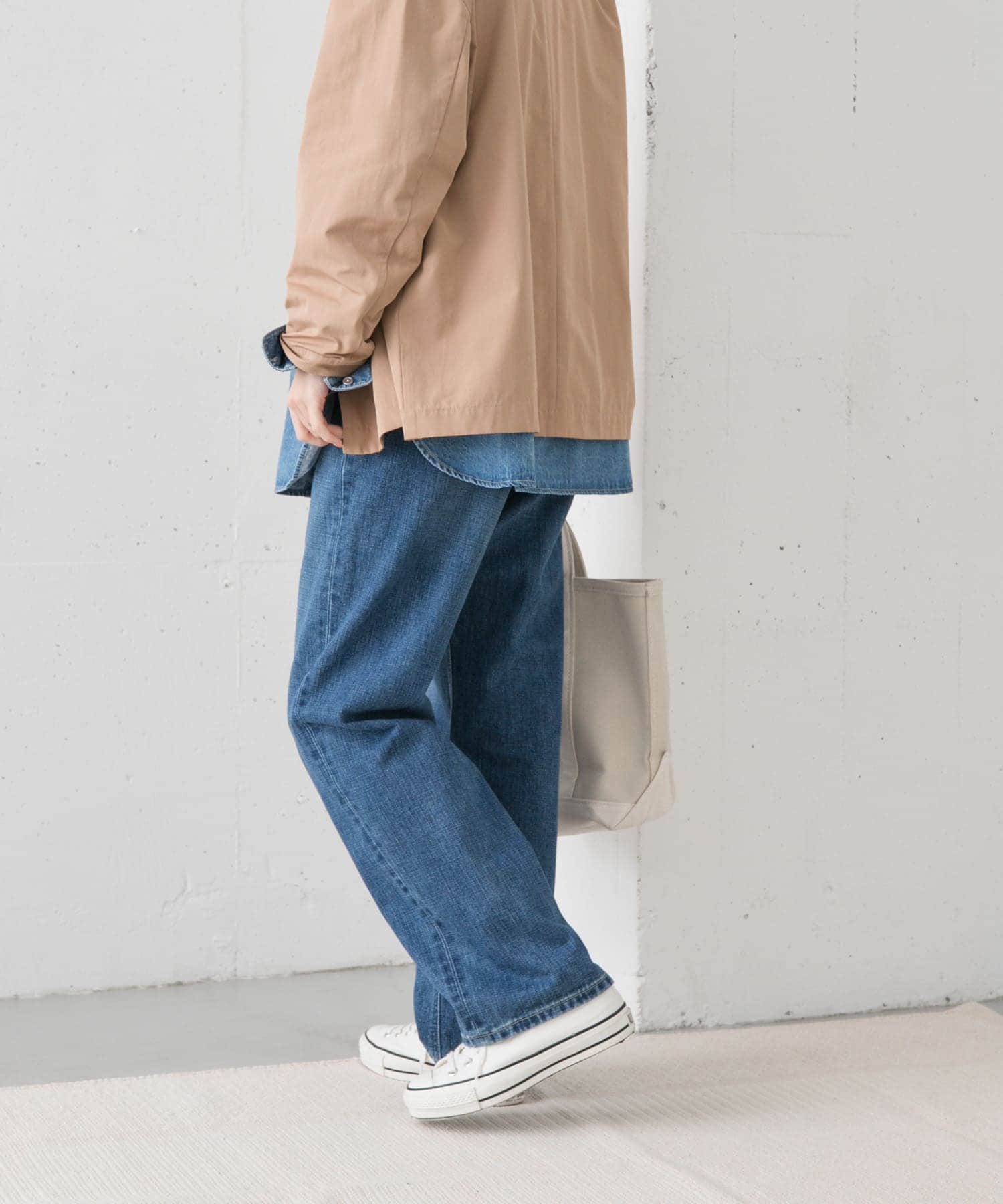 『別注』Lee101×DOORS　STRAIGHT PANTS DARK USED S