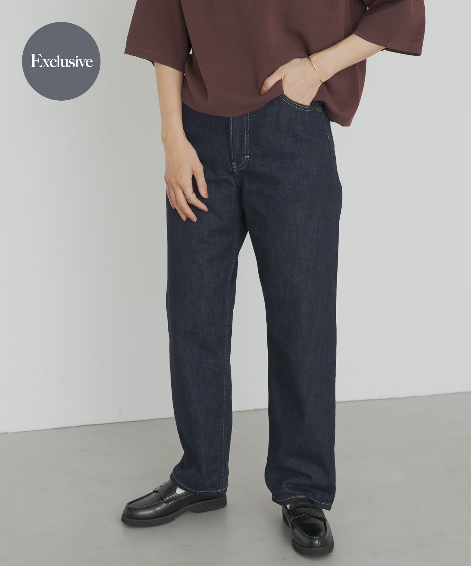 別注』Lee101×DOORS STRAIGHT PANTS(XS DARK USED): ボトム｜URBAN