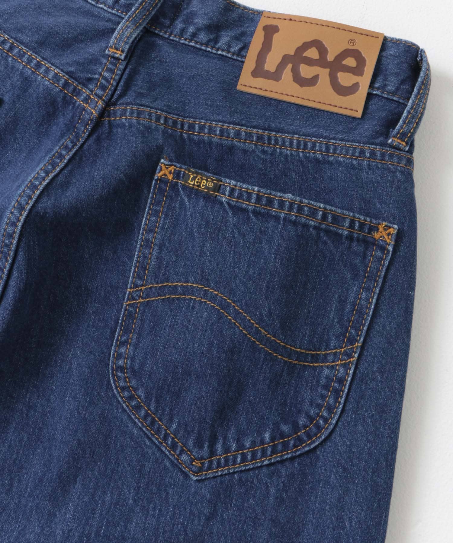 Lee ページ 別注』Lee×DOORS ワイドストレートパンツ(XS BEIGE): ボトム