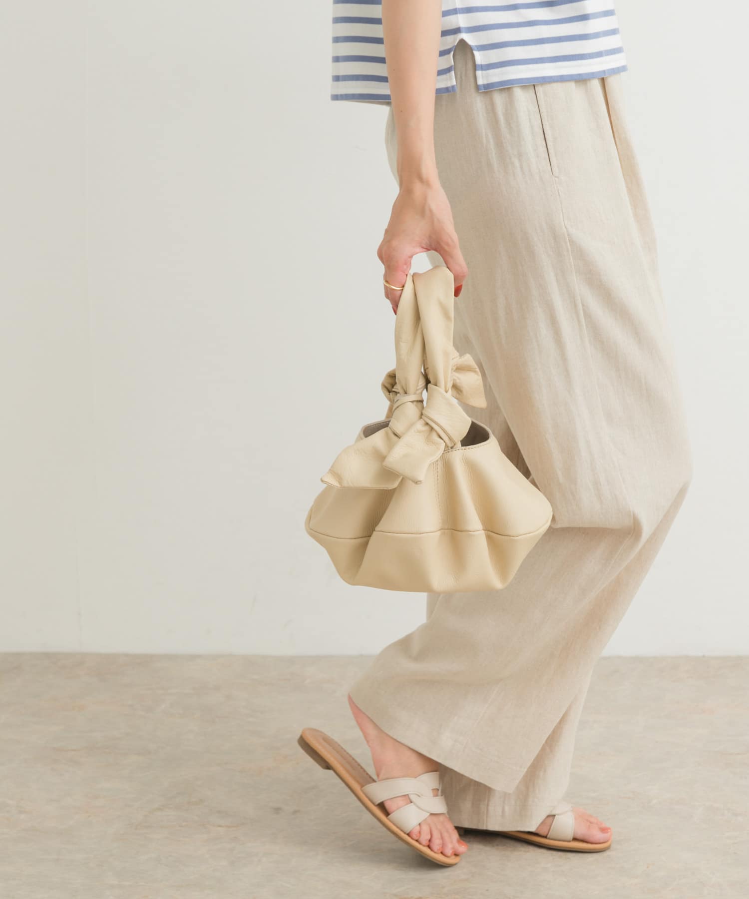 『別注』POMTATA×DOORS　CANDY TOTE M ラム M