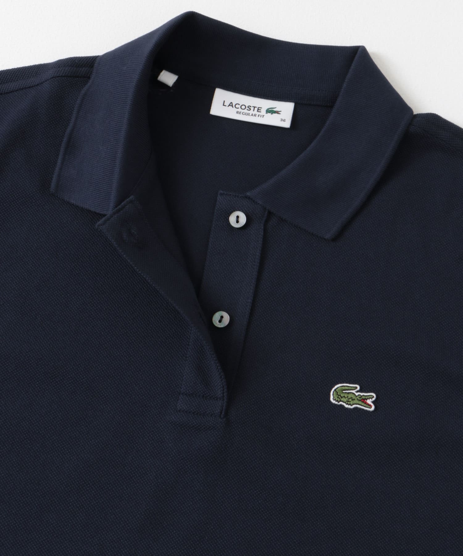 LACOSTE　ポロシャツ NAVY BLUE 36