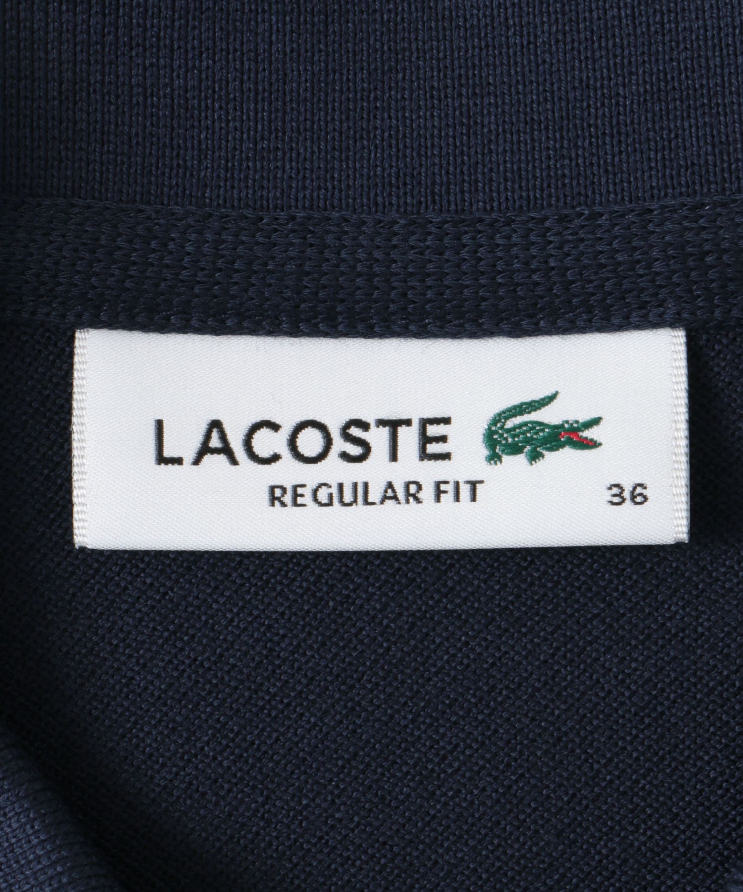 LACOSTE　ポロシャツ NAVY BLUE 36