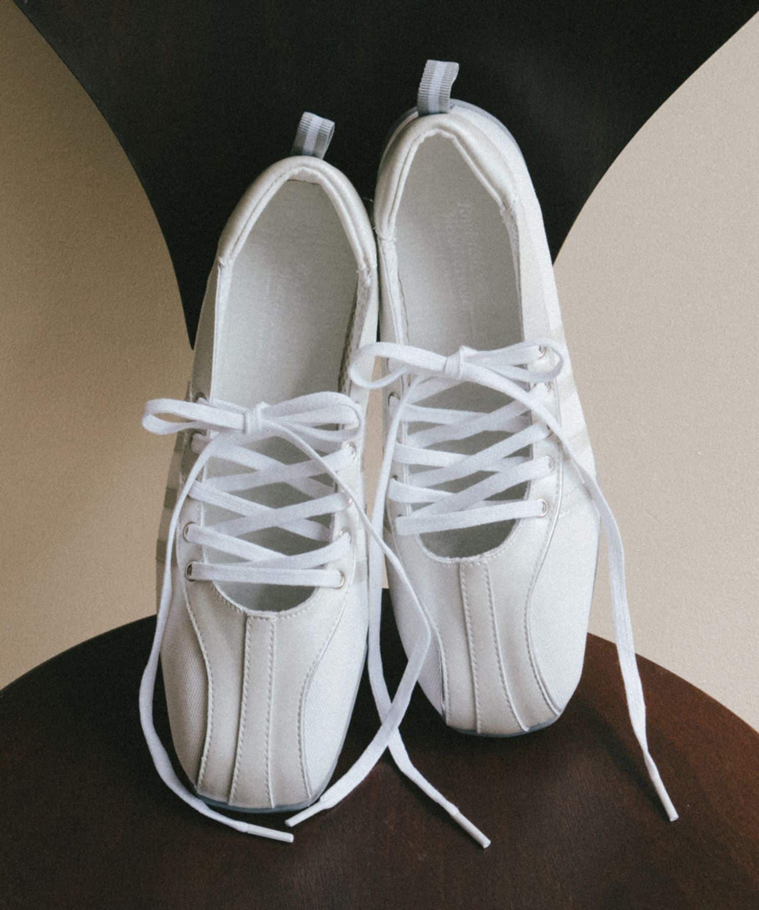 BLISS LACE UP SNEAKERS CREAMPEARL 23.5