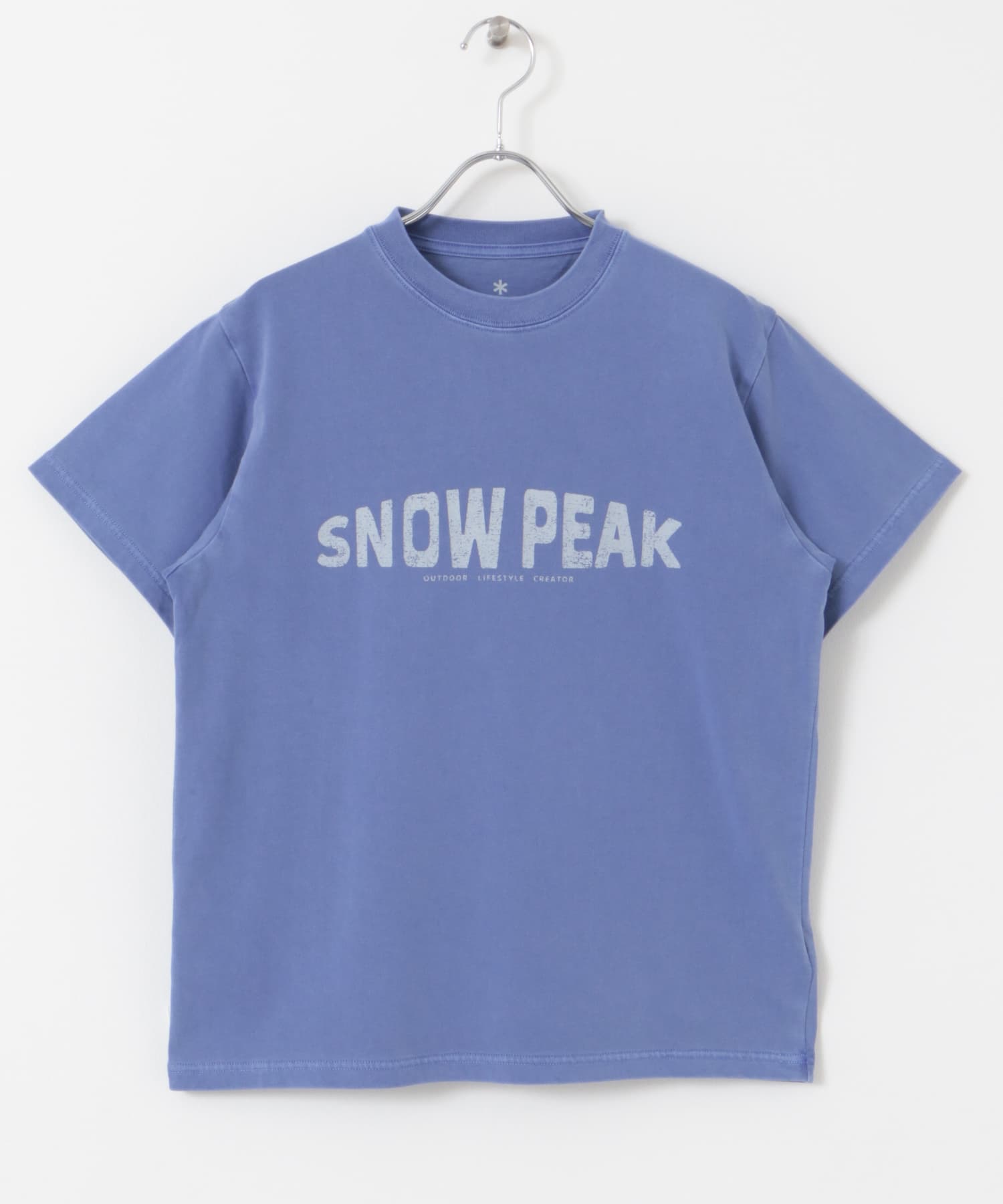 Snow Peak Apparel　Recycled Cotton T-Shirts BLUE 1