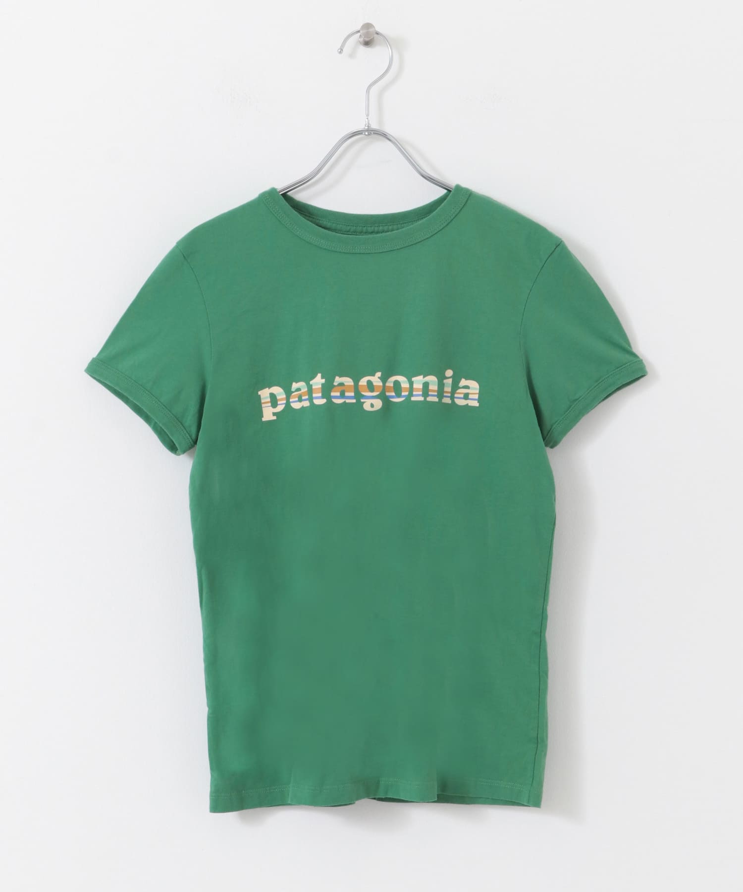 patagonia　Logo Organic Ringer T-Shirts