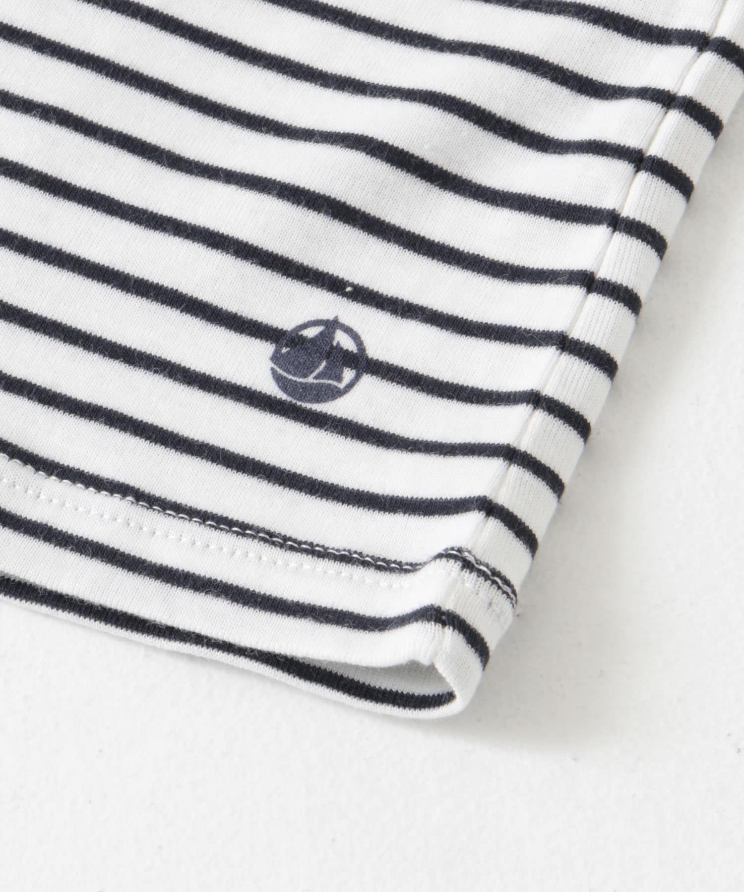 PETIT BATEAU　MC COL ROND smo/marsh XS