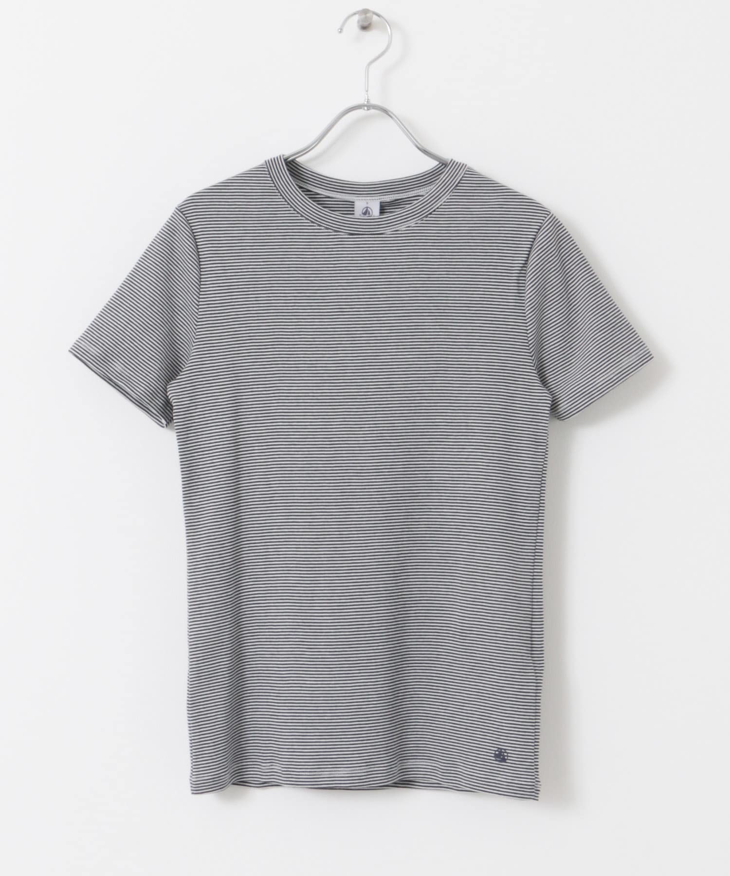 PETIT BATEAU　MC COL ROND marsh/smo XS