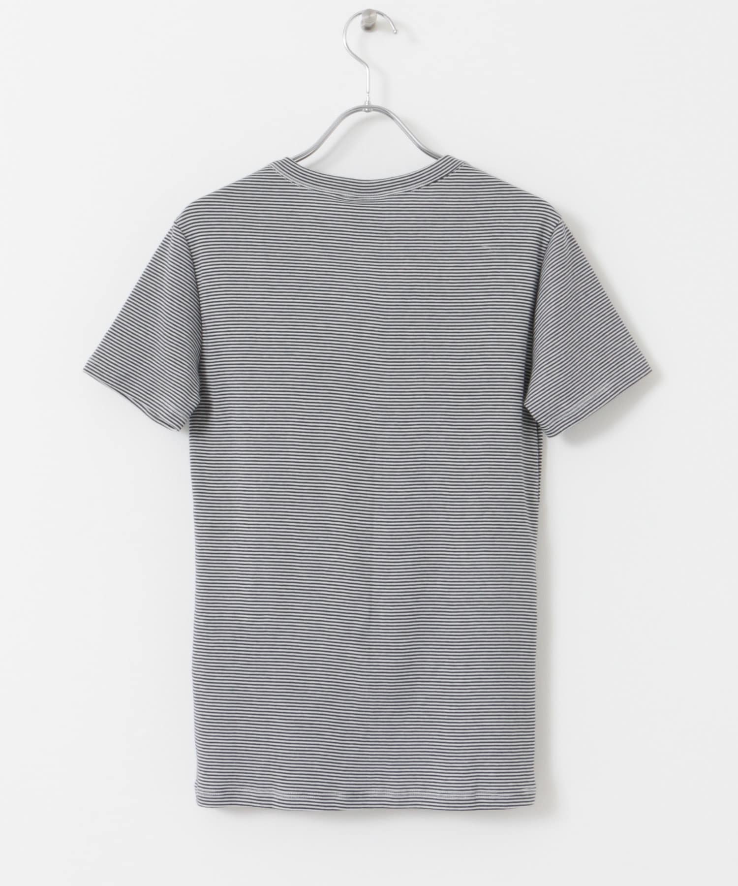PETIT BATEAU　MC COL ROND marsh/smo XS