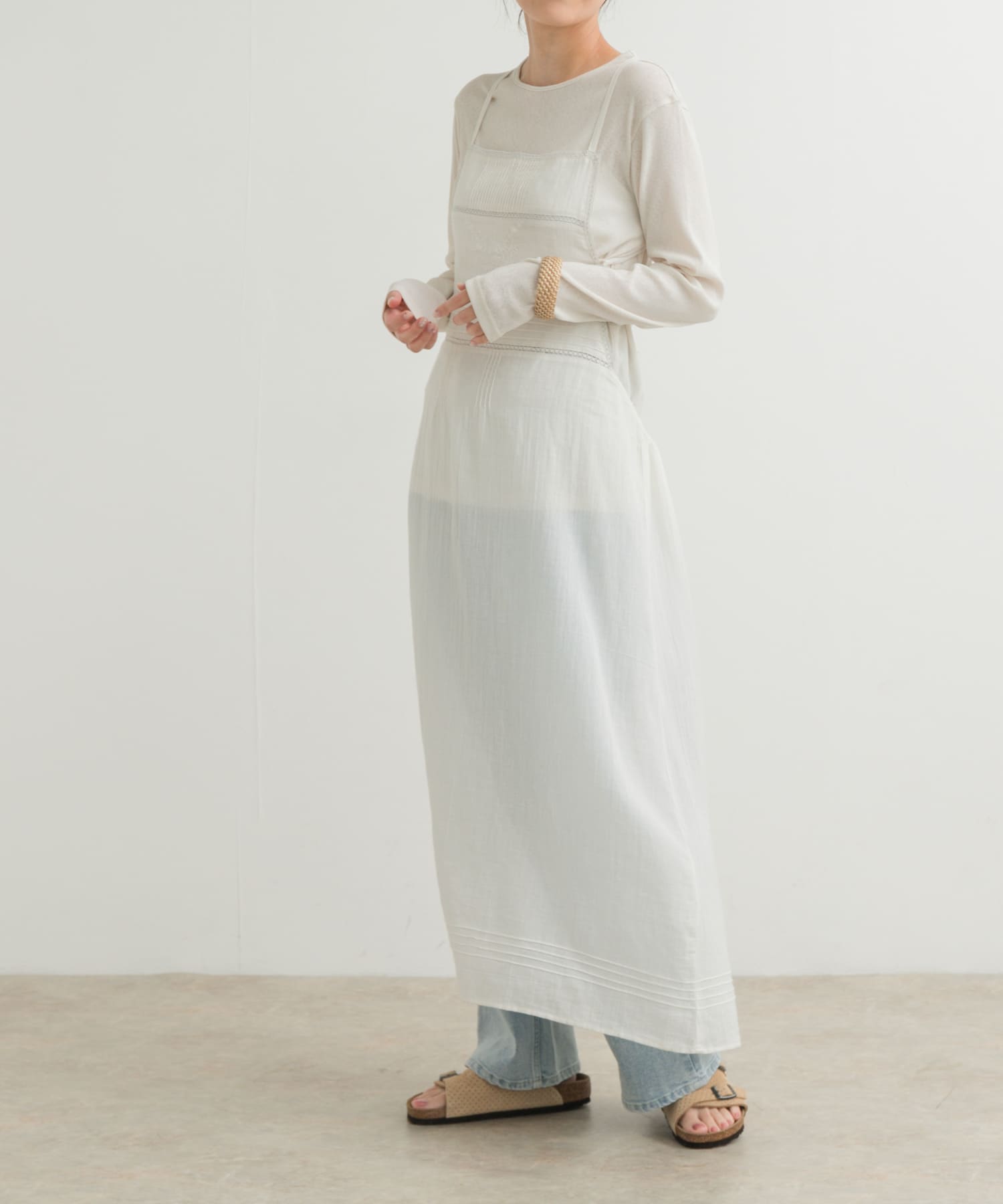 身長：162cm サイズ：one