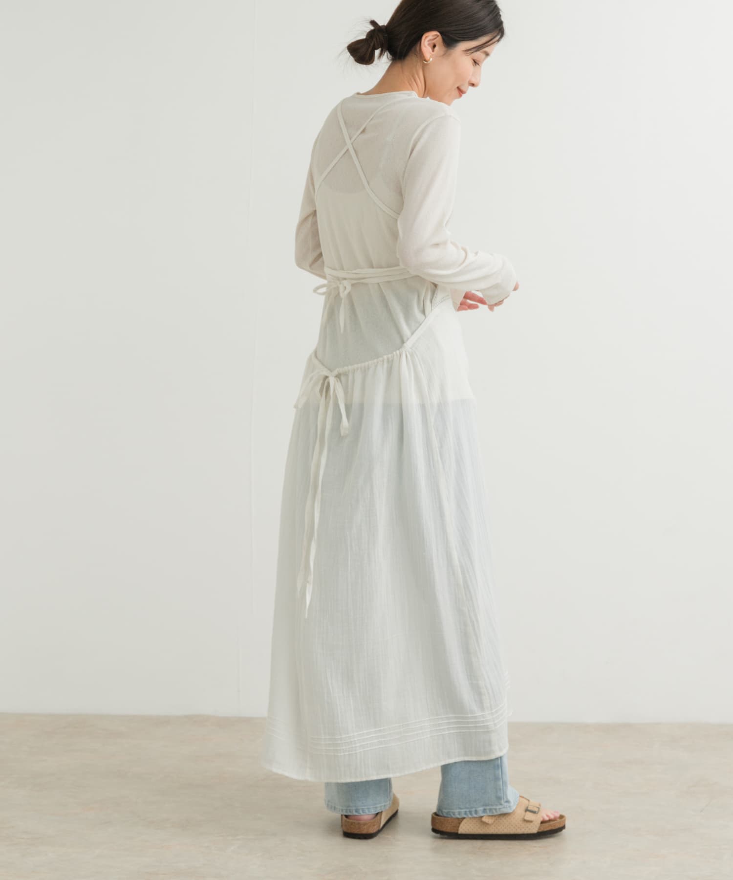 身長：162cm サイズ：one