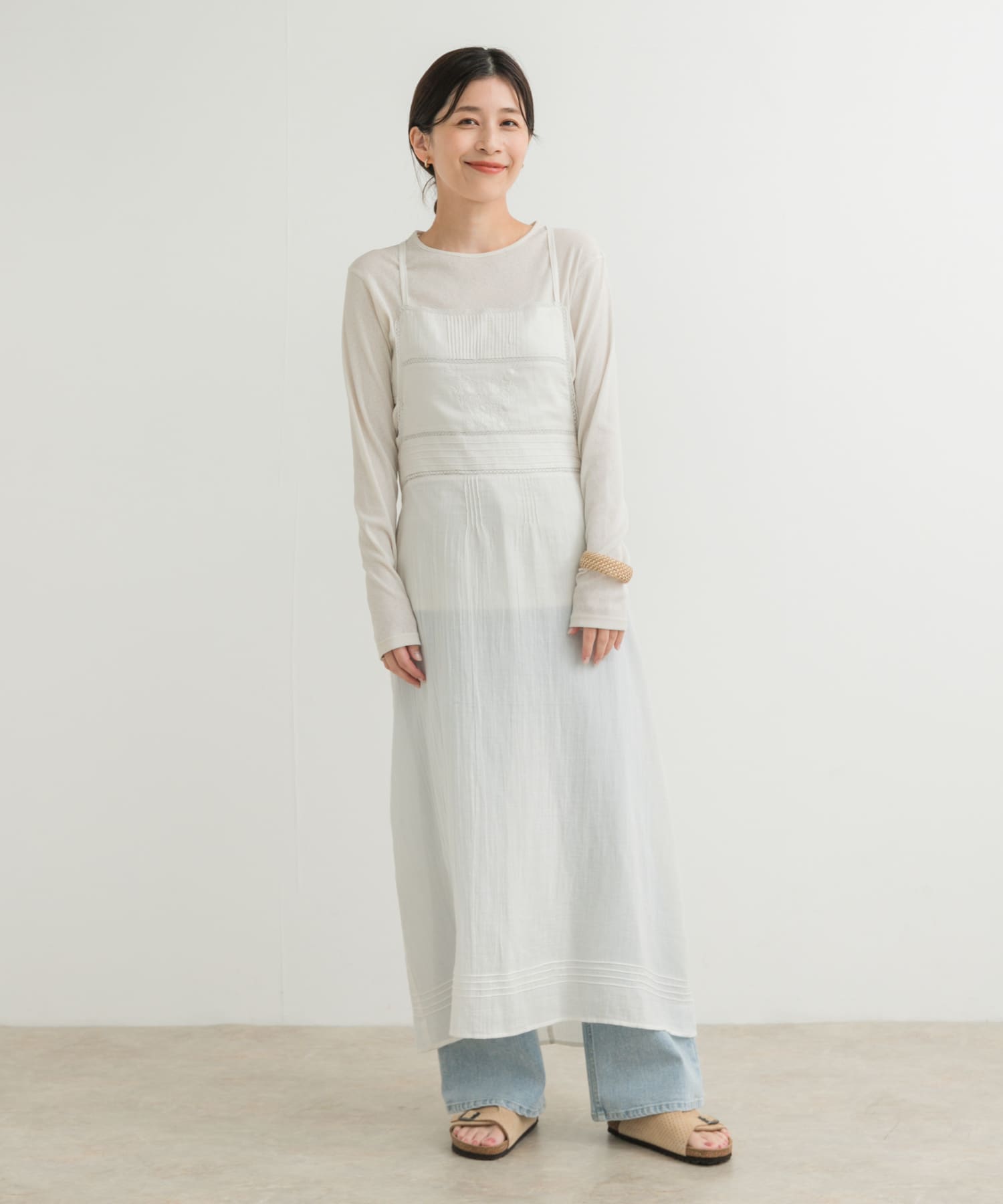 身長：162cm サイズ：one