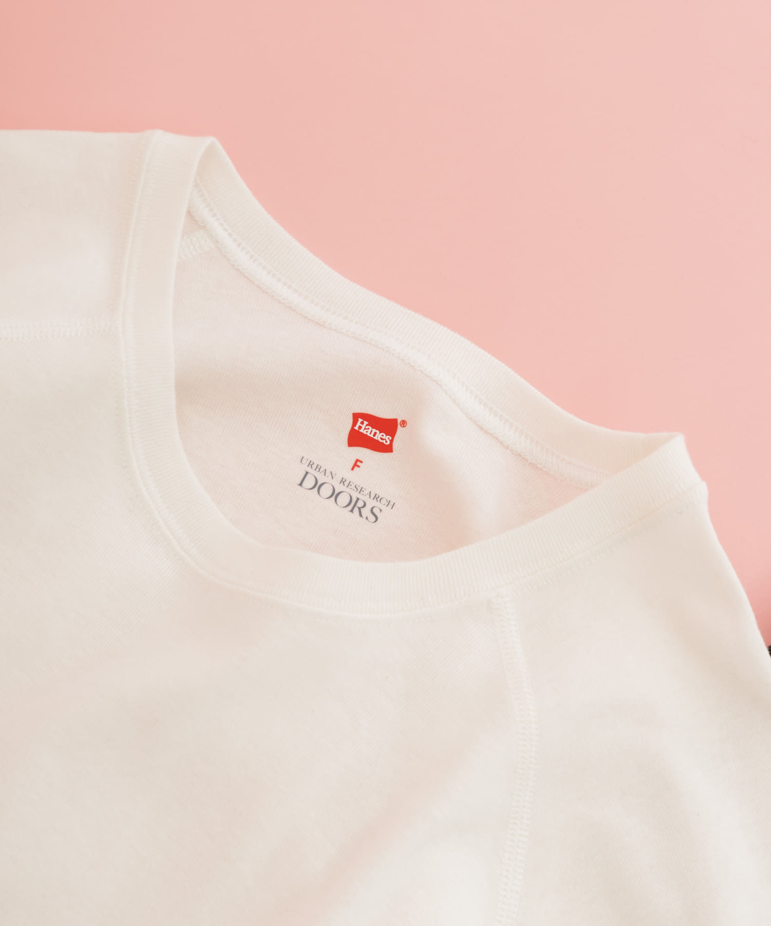 『別注』HANES×DOORS　2P RaglanSleeve T-shirts WHT×NVY one