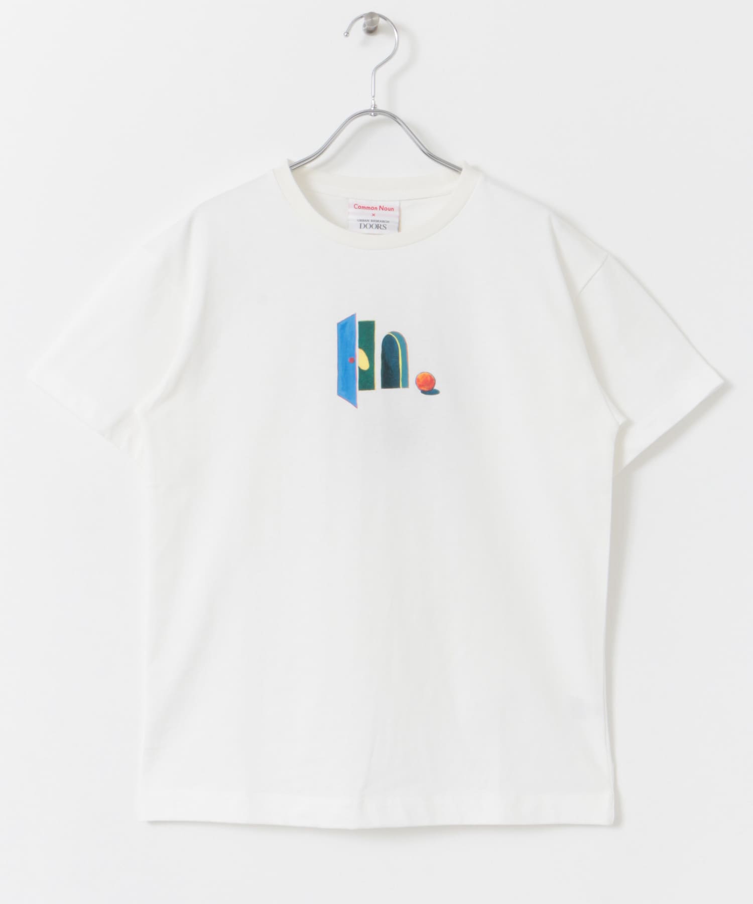 『別注』Common Noun×DOORS　HORSE Kana Akiyama T-shirts white one