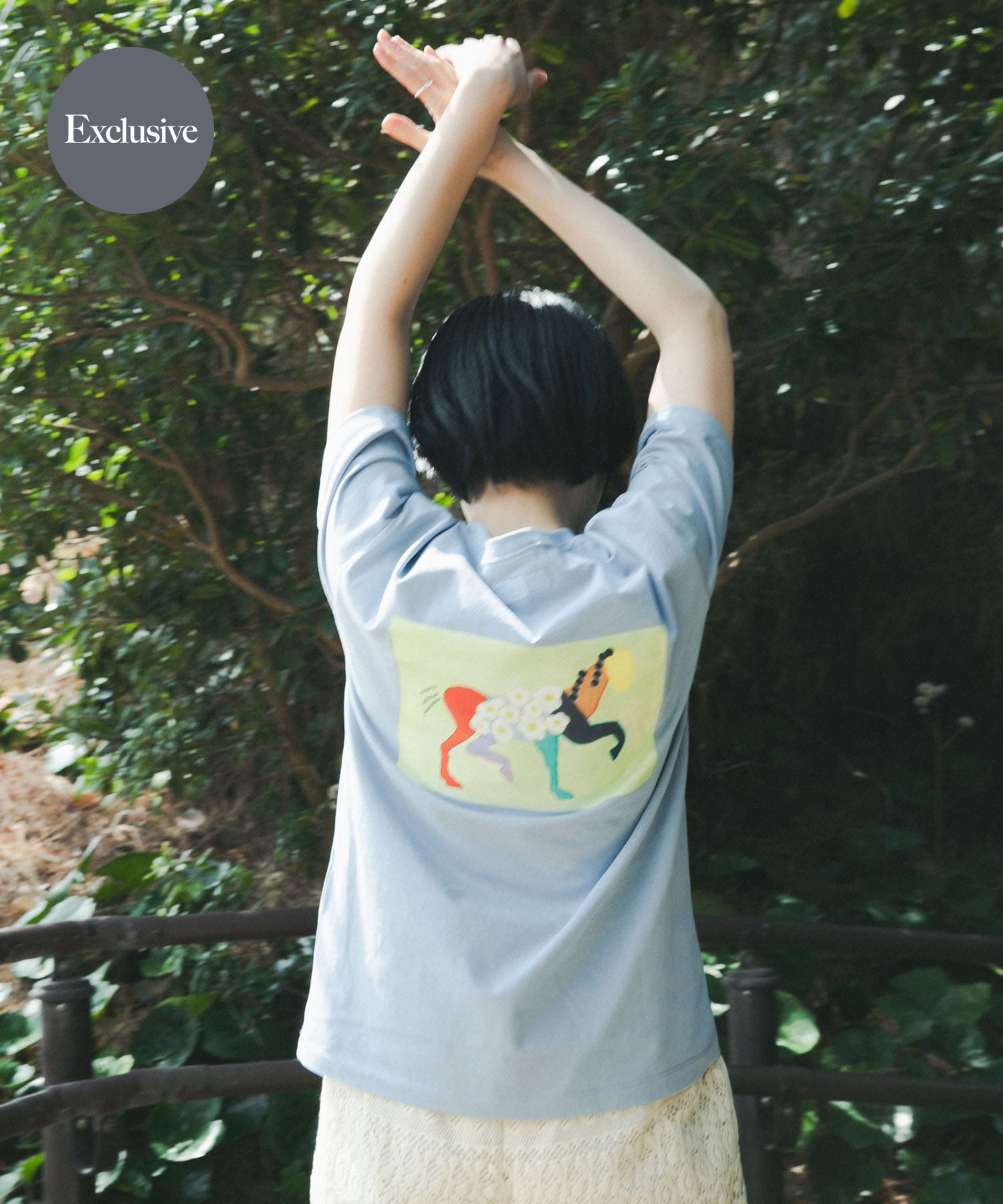 『別注』Common Noun×DOORS　HORSE Kana Akiyama T-shirts