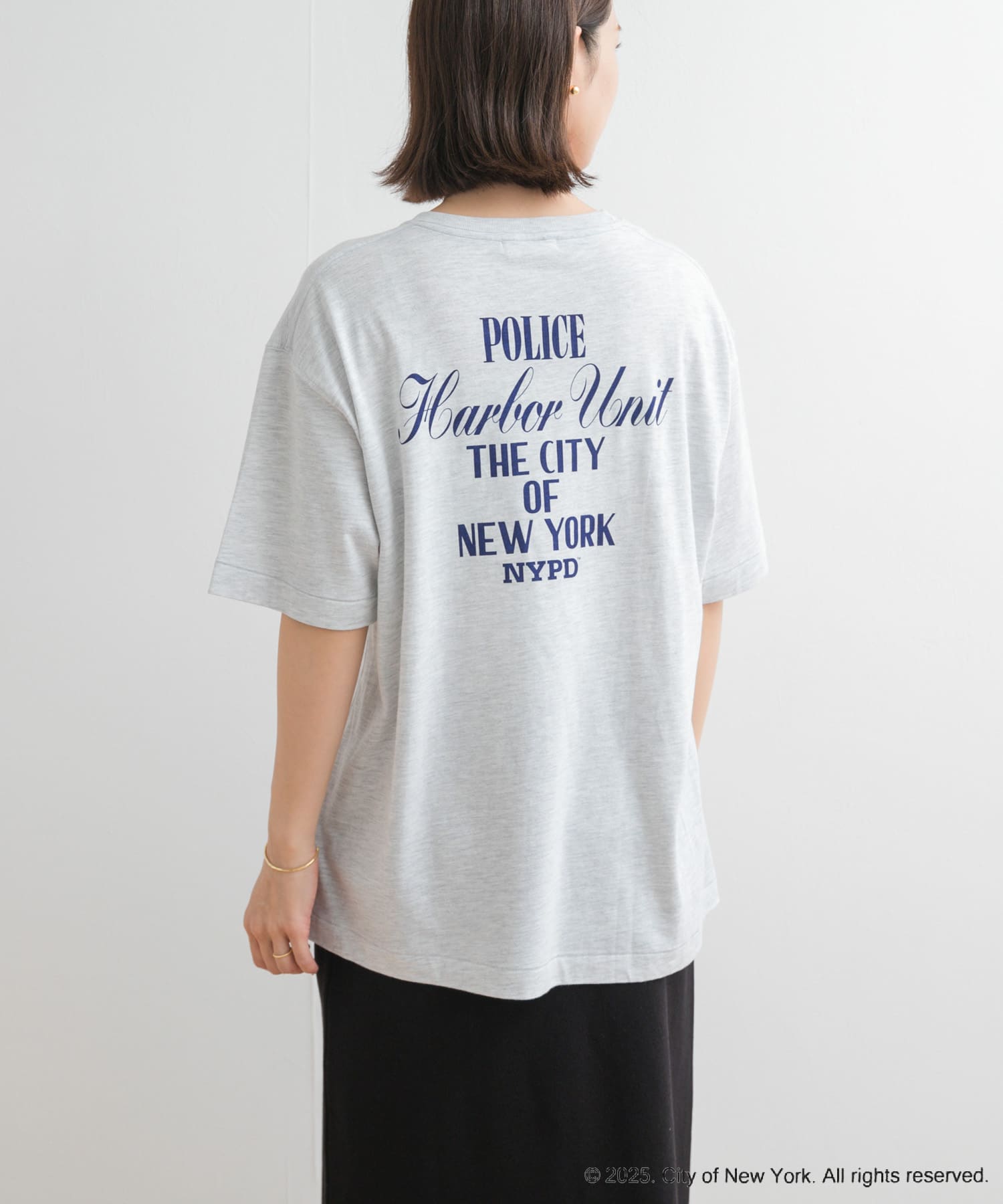 GOOD ROCK SPEED　NYC T-SHIRTS3 Ash M