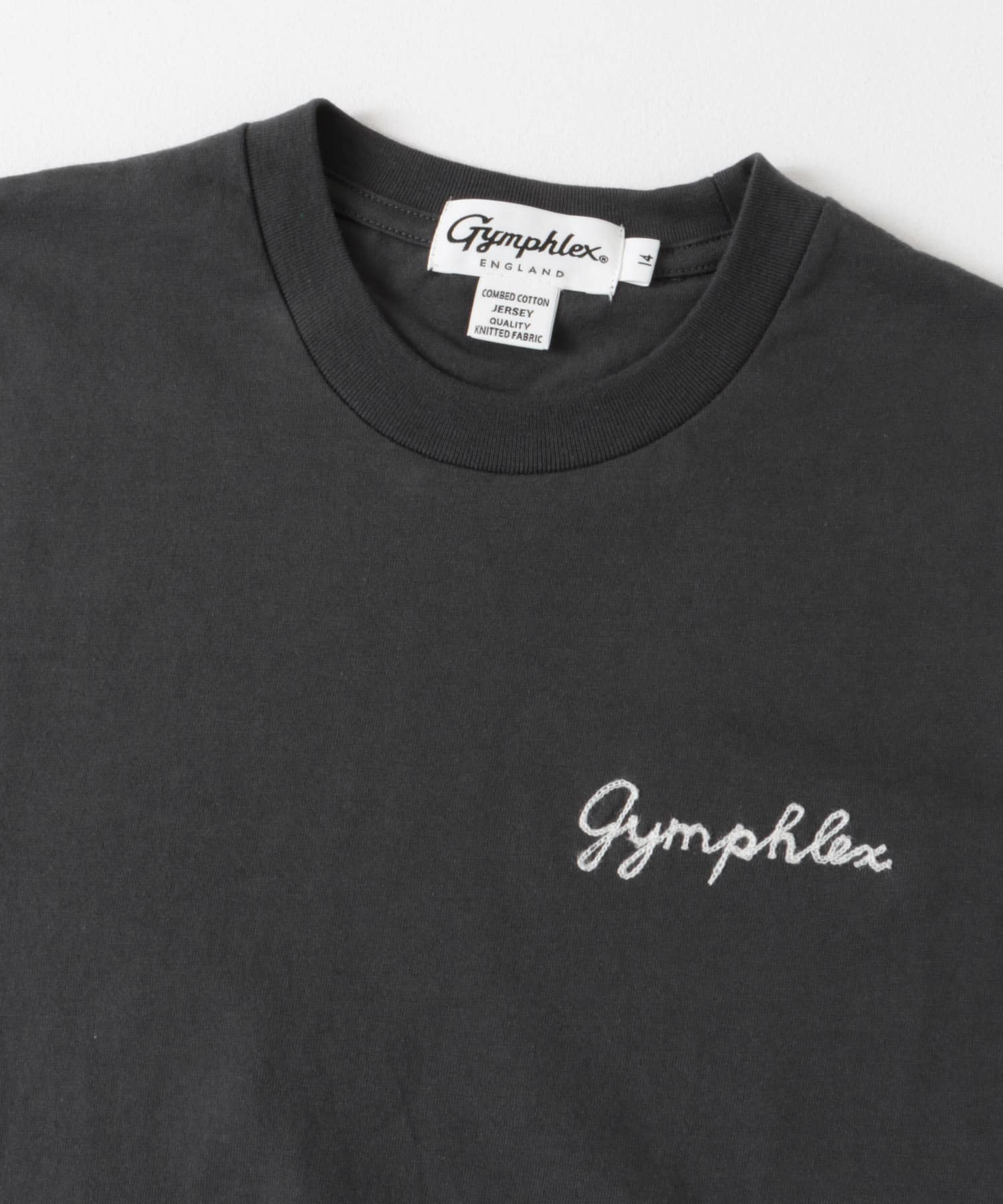 GYMPHLEX　SHORT-SLEEVE T-SHIRTS C.GREY 14