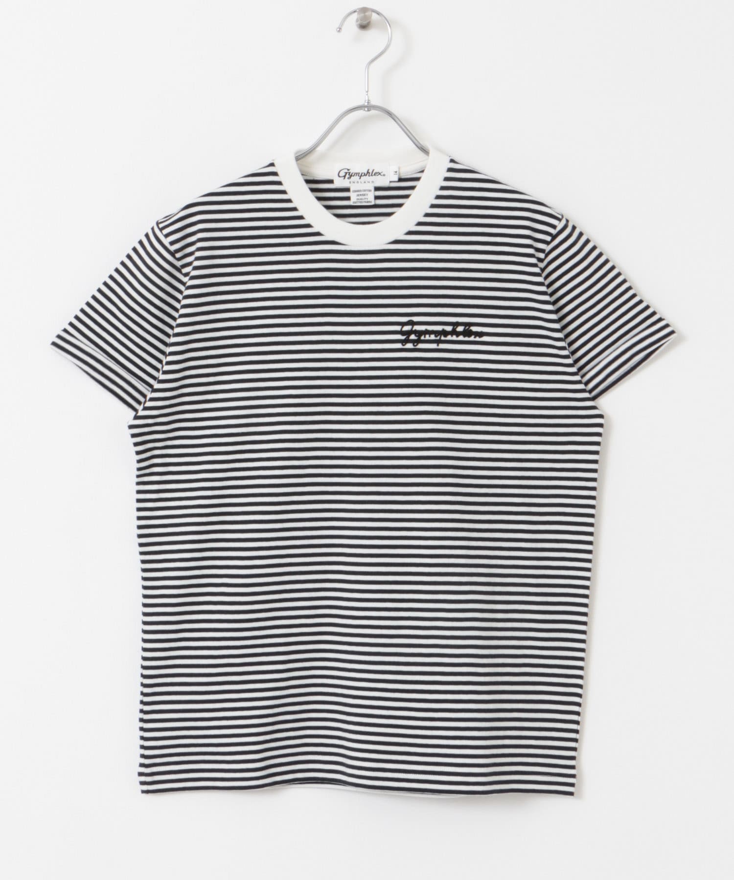 GYMPHLEX　SHORT-SLEEVE T-SHIRTS NAVYSTRIPE 14