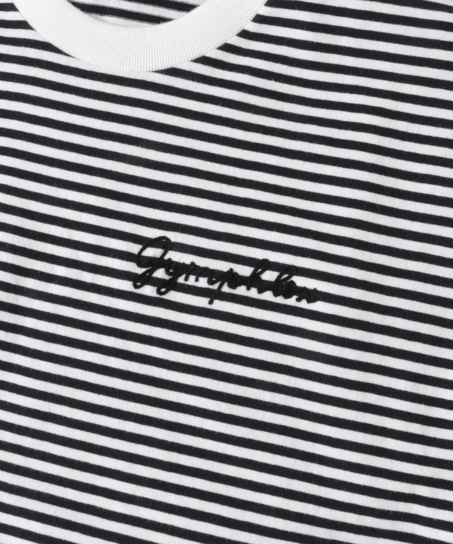 GYMPHLEX　SHORT-SLEEVE T-SHIRTS NAVYSTRIPE 14
