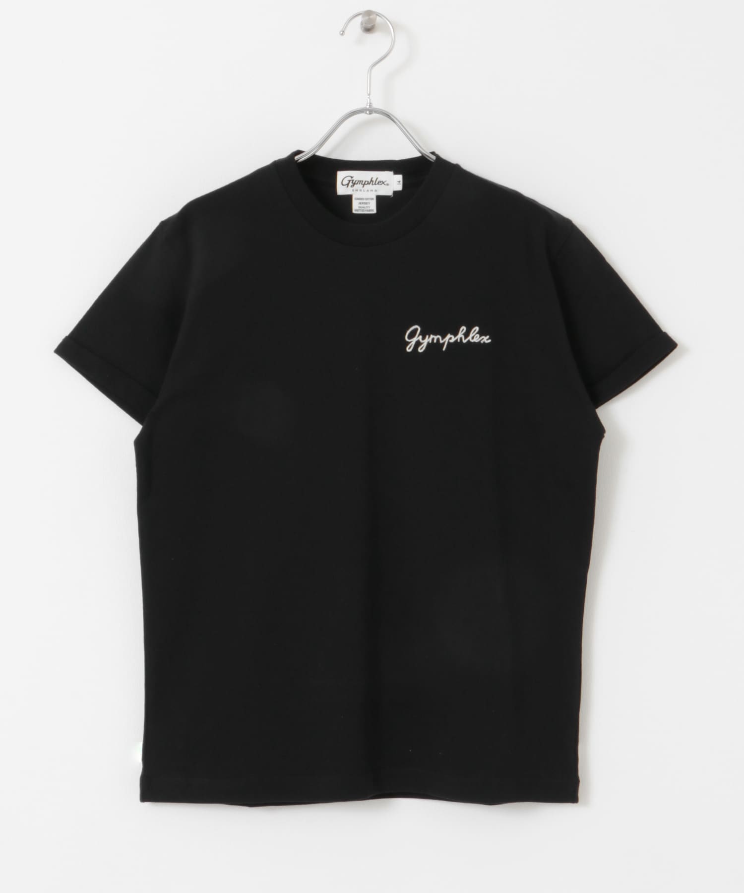 GYMPHLEX　SHORT-SLEEVE T-SHIRTS BLACK 14