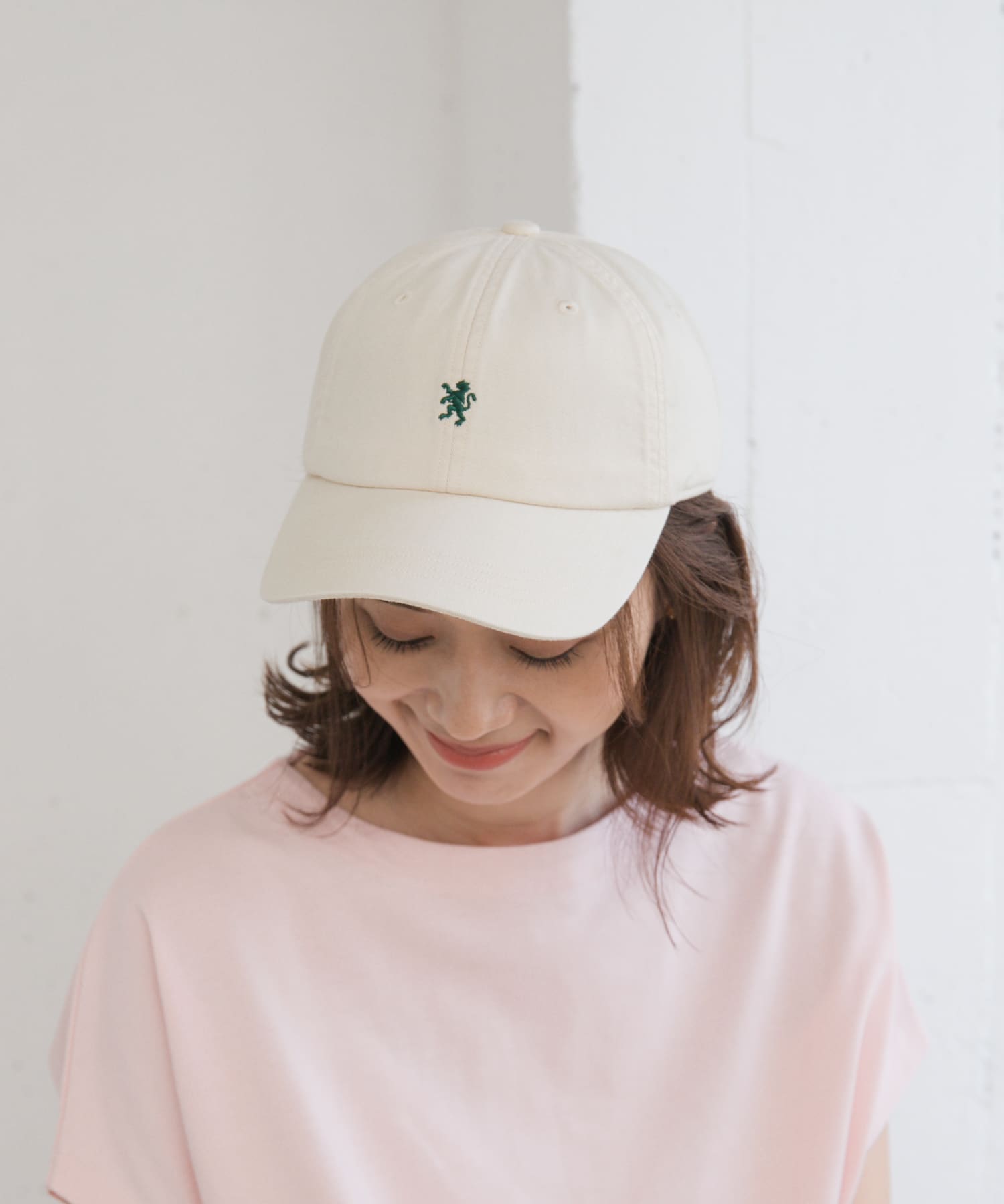 GYMPHLEX　6PANEL CAP IVORY FREE