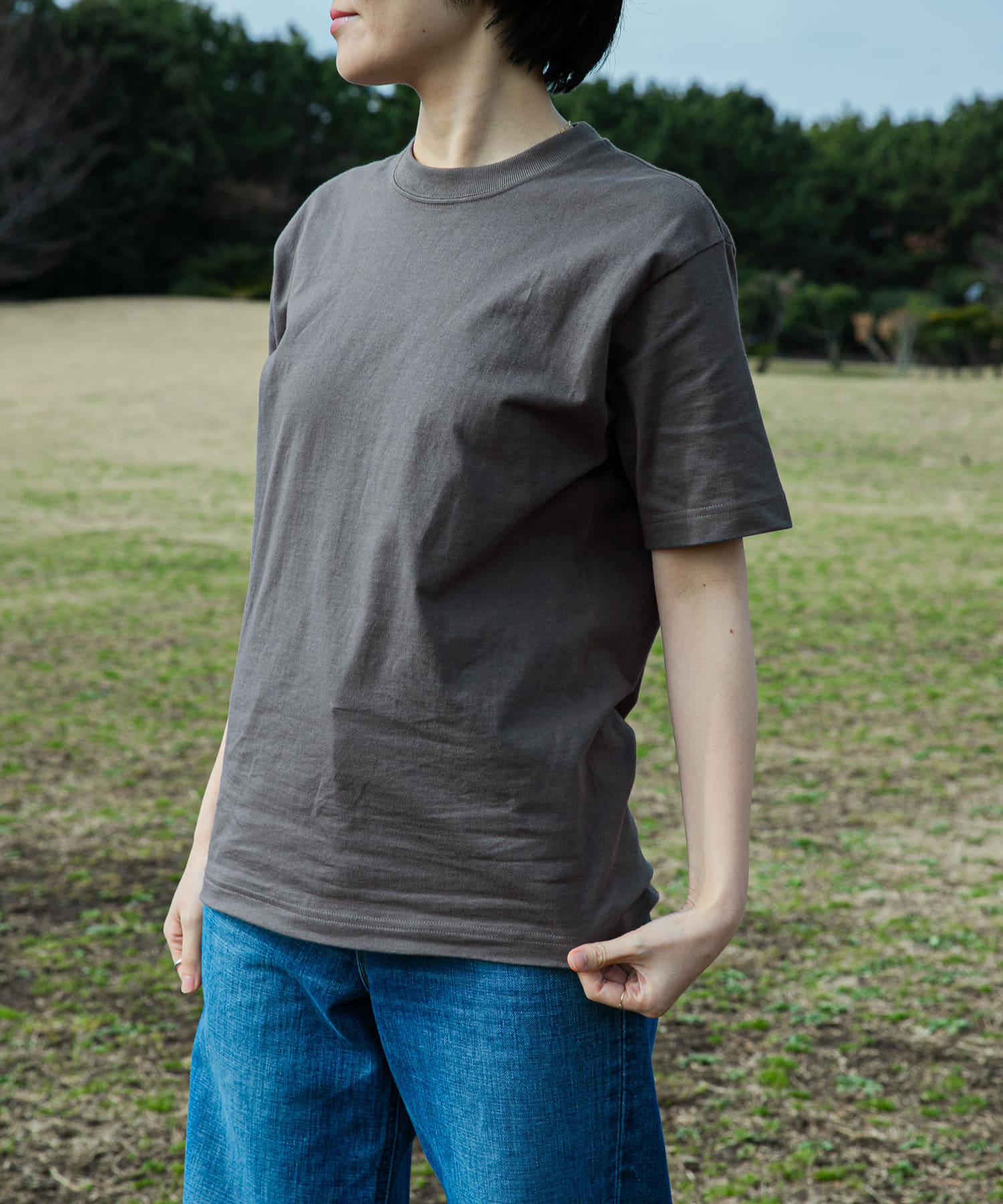 身長：157cm サイズ：S