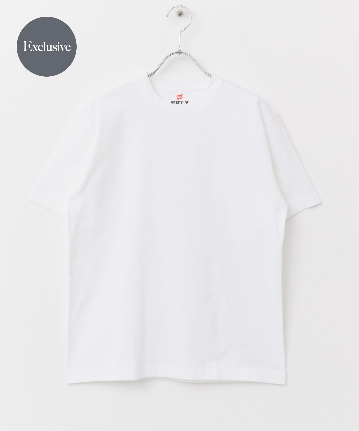 『別注』Hanes×DOORS　BEEFY-T DOORS FIT Short-Sleeve ホワイト XS