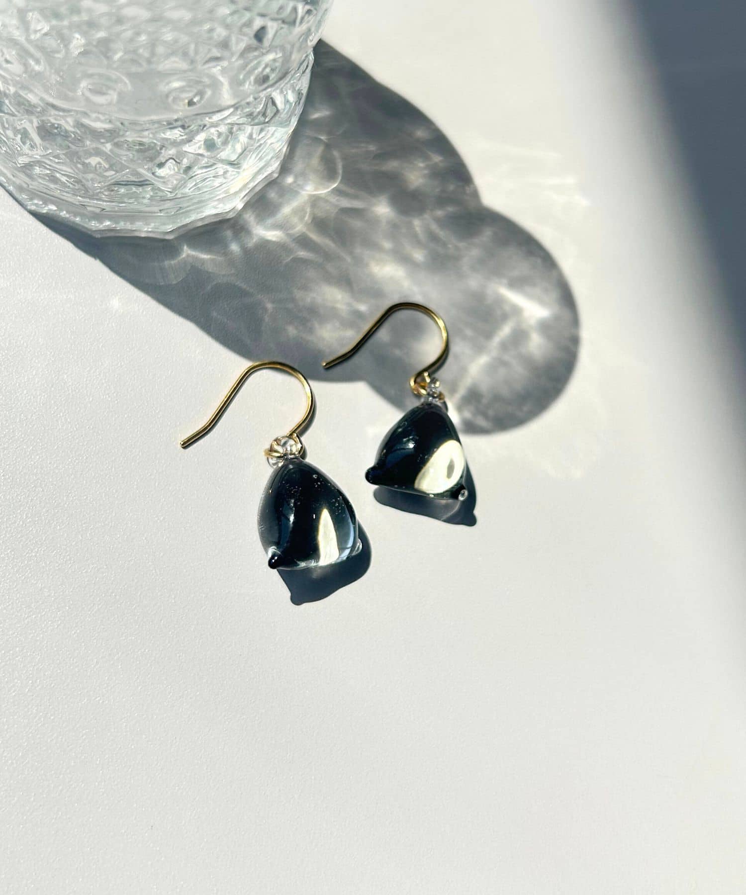 『別注』HARIO Lampwork Factory×DOORS　テトラグレーピアス