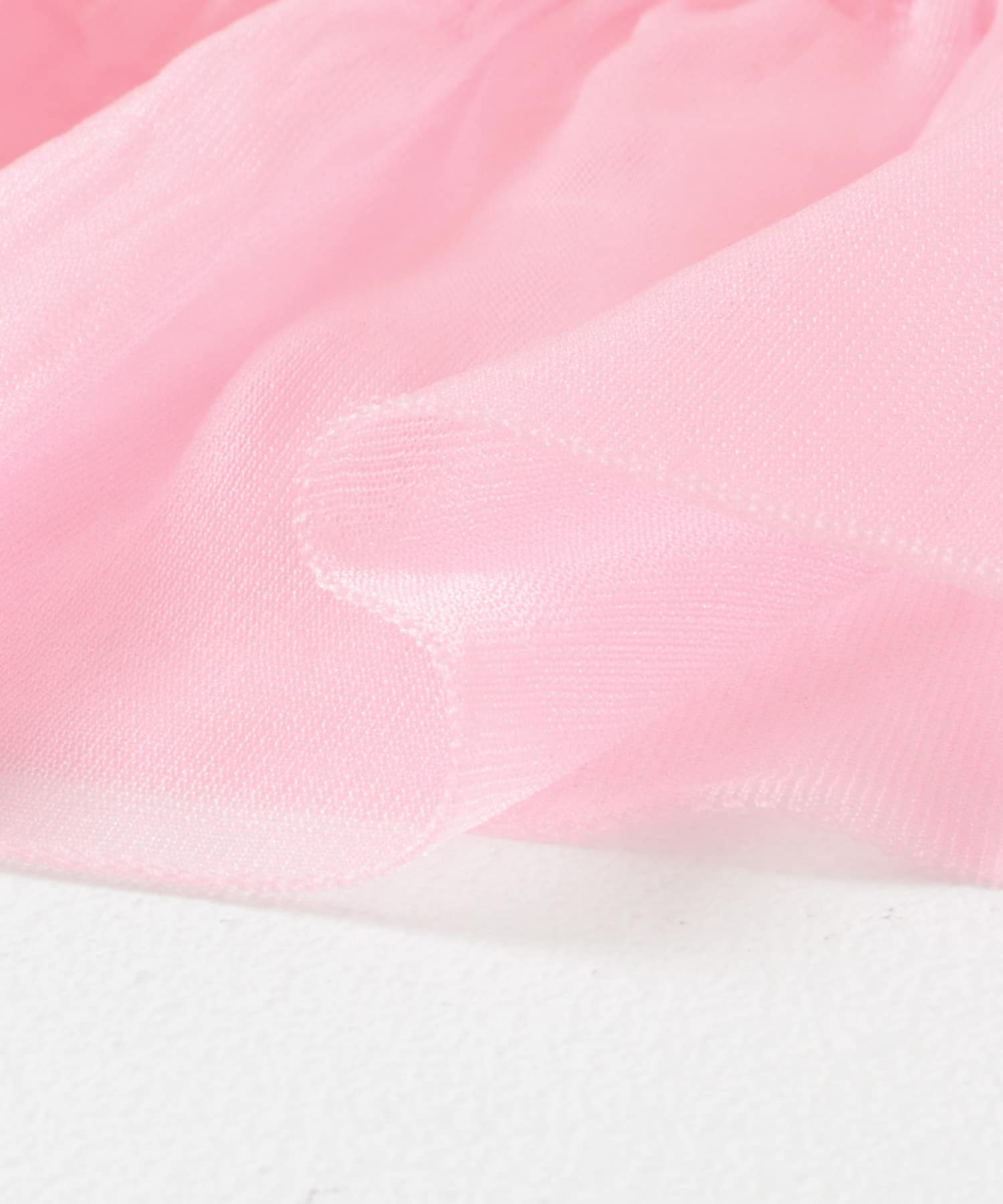 OPEN SESAME CLUB　sheerlattice tops PINK one