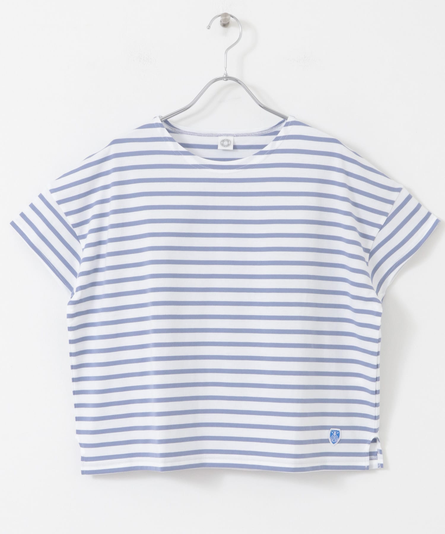 ORCIVAL　BOAT NECK SHORT-SLEEVE PULLOVER WHLAVENDER 1