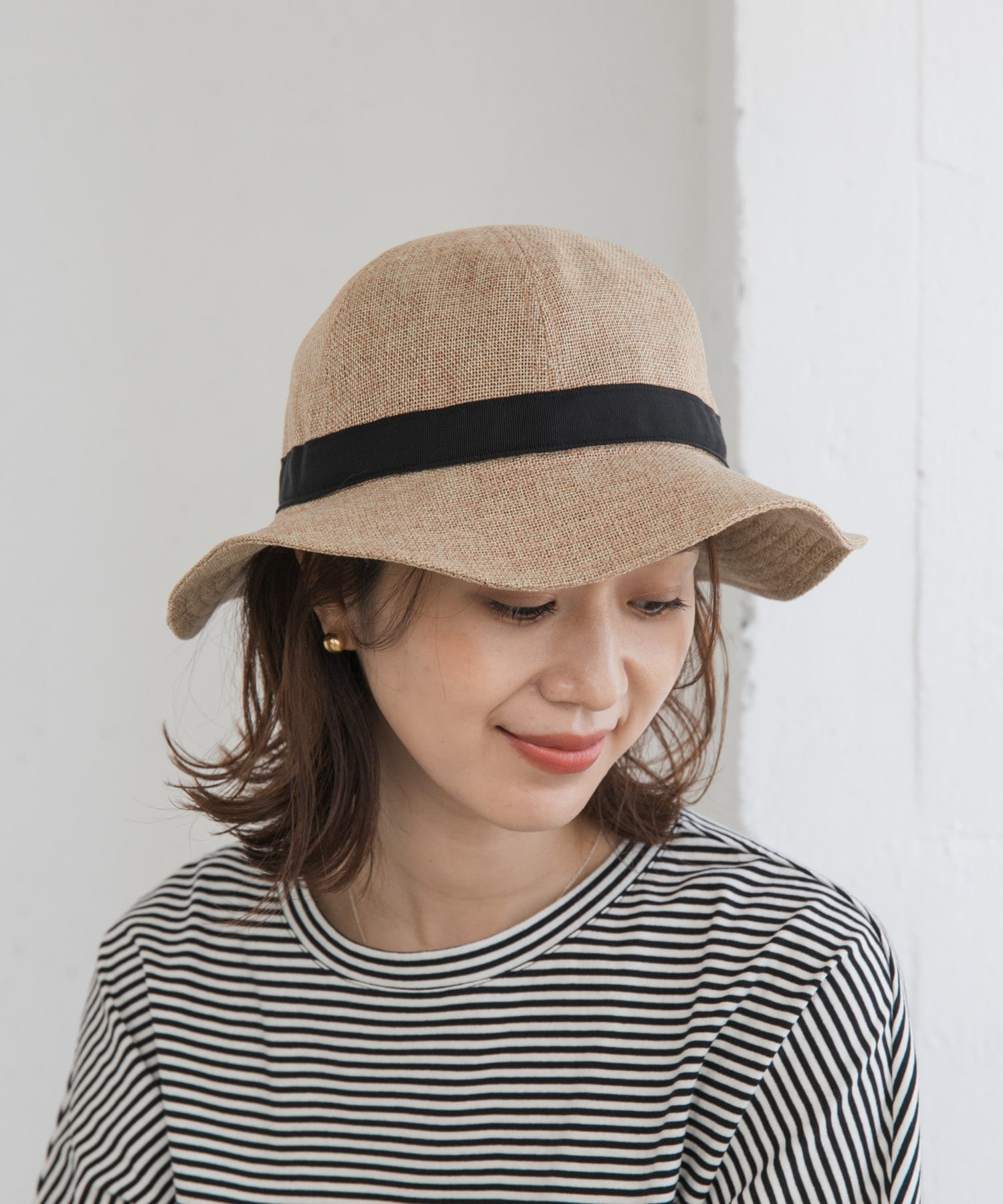 ORCIVAL　6PANEL NATURAL HAT