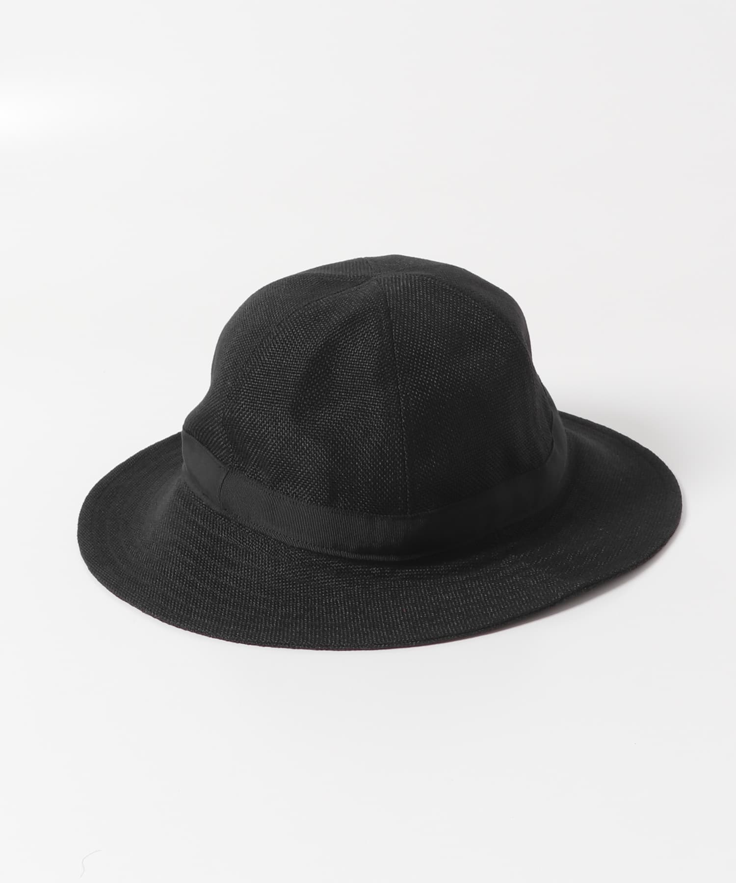 ORCIVAL　6PANEL NATURAL HAT BLACK one