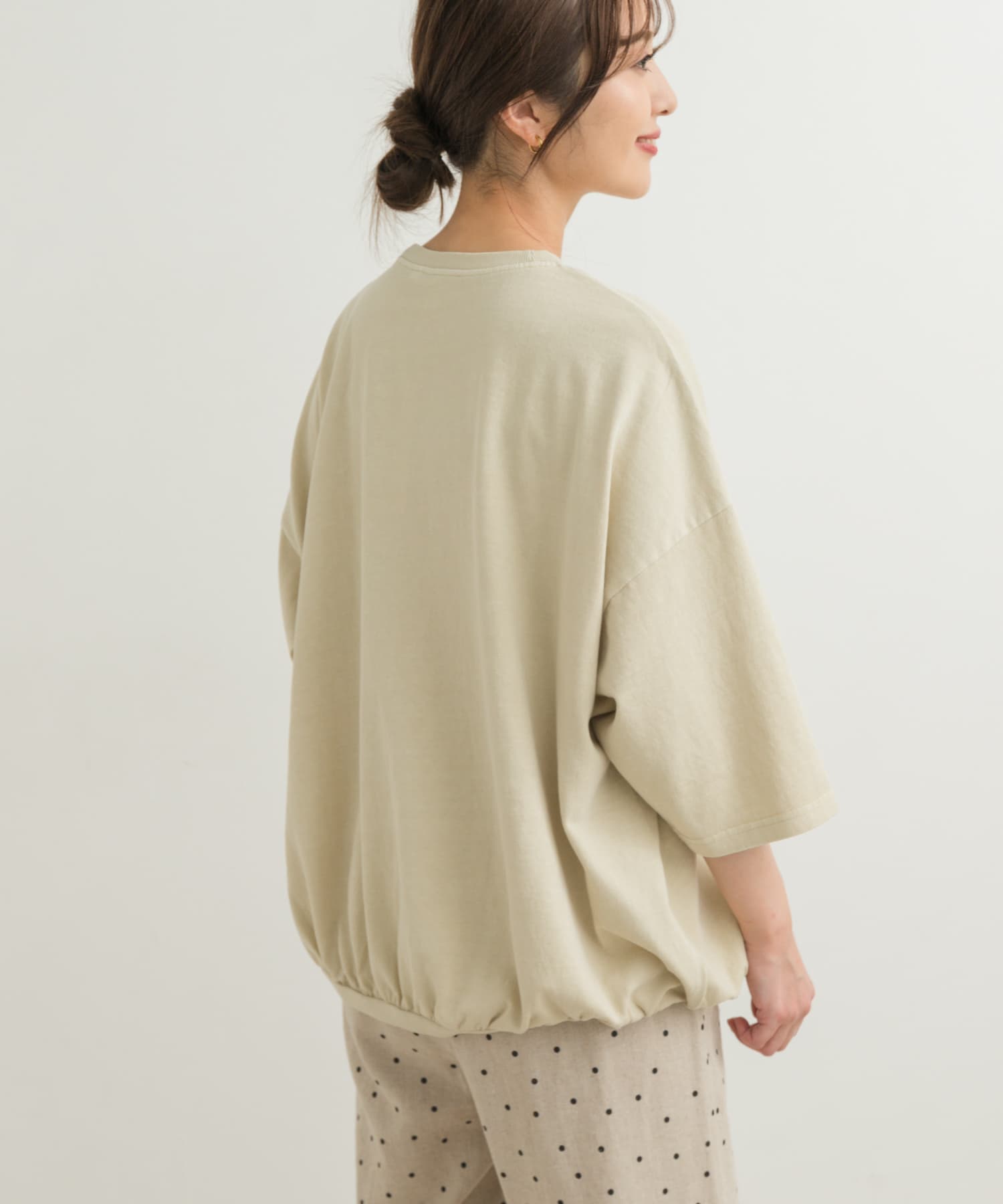 身長：158cm サイズ：one