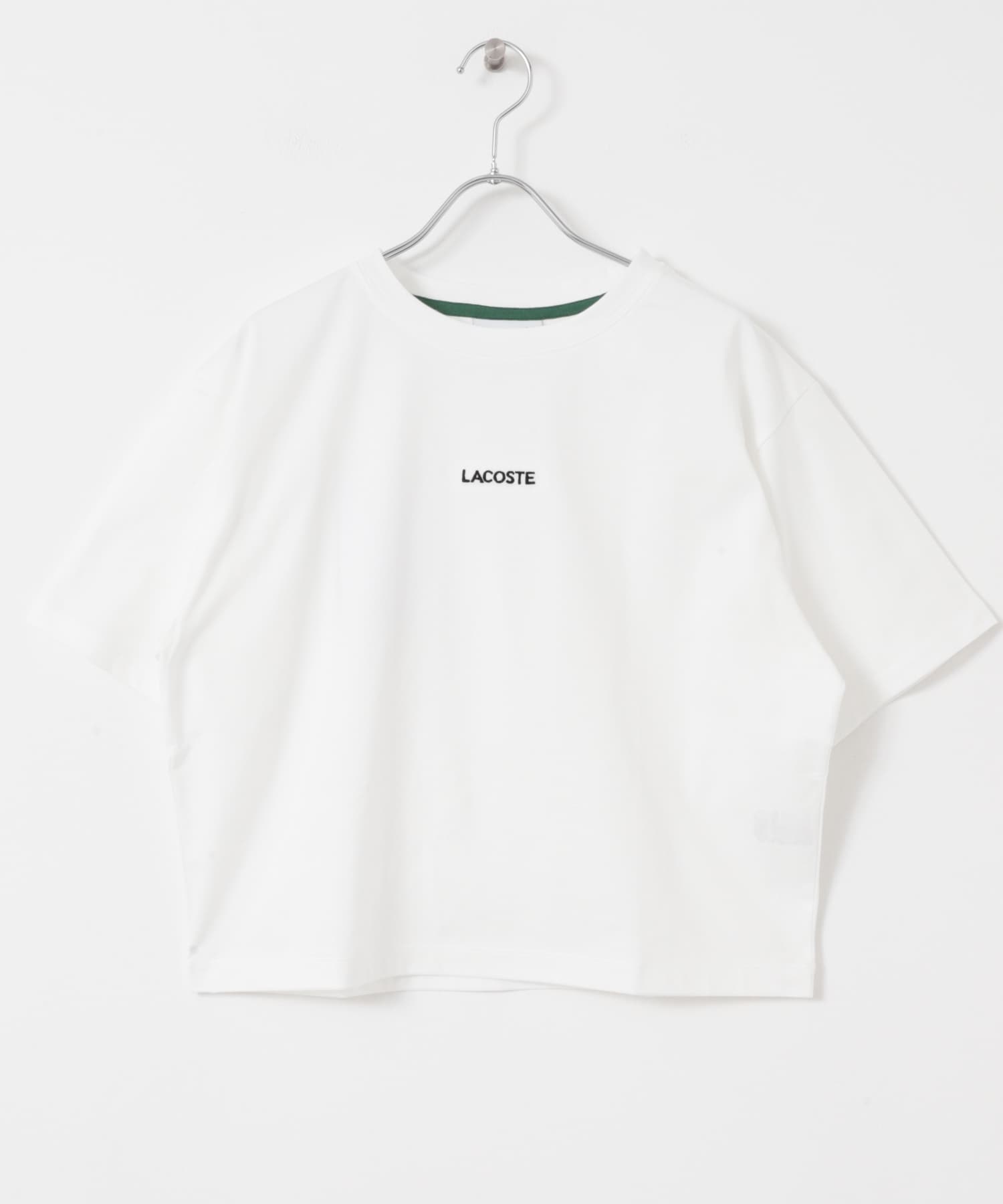 LACOSTE　コンパクトTシャツ WHITE 36